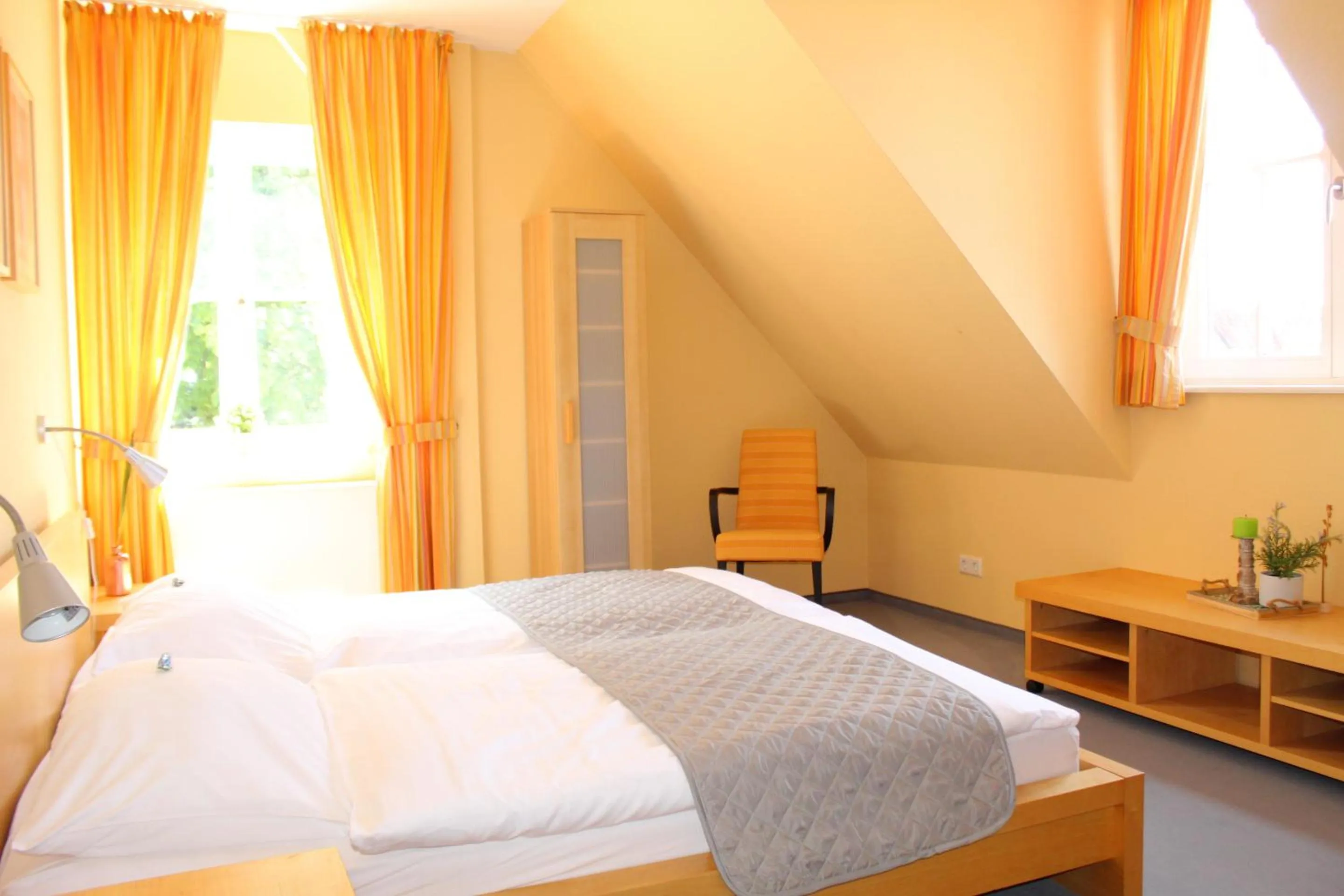 Bedroom, Bed in Landgasthof Wildwasser