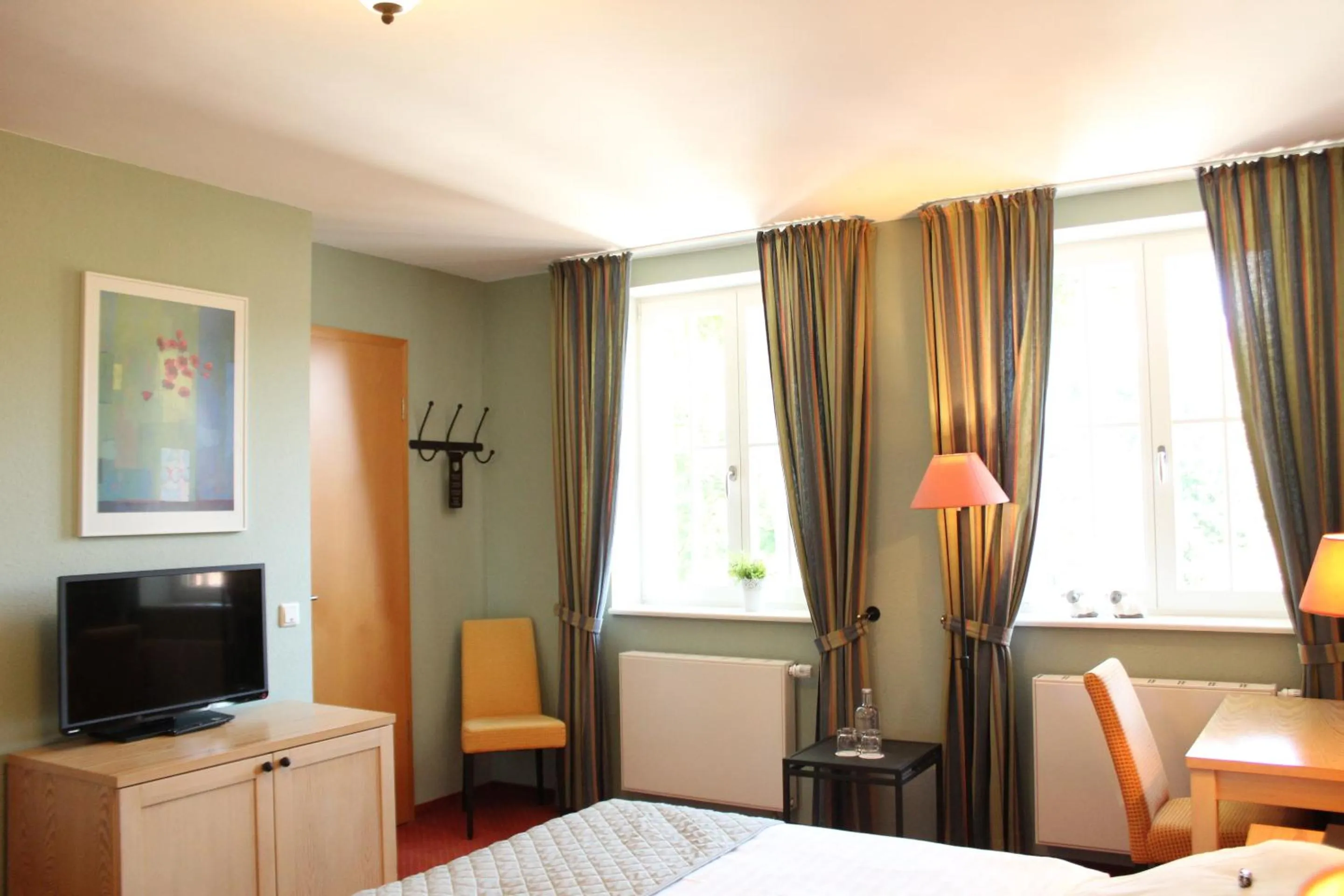 Bedroom, Bed in Landgasthof Wildwasser