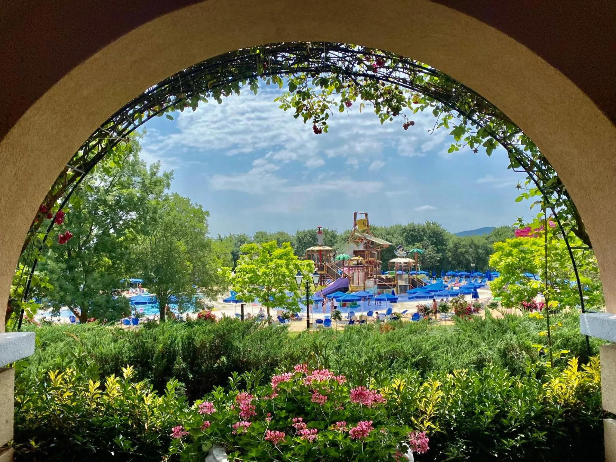 Pool view in Duni Belleville - All Inclusive