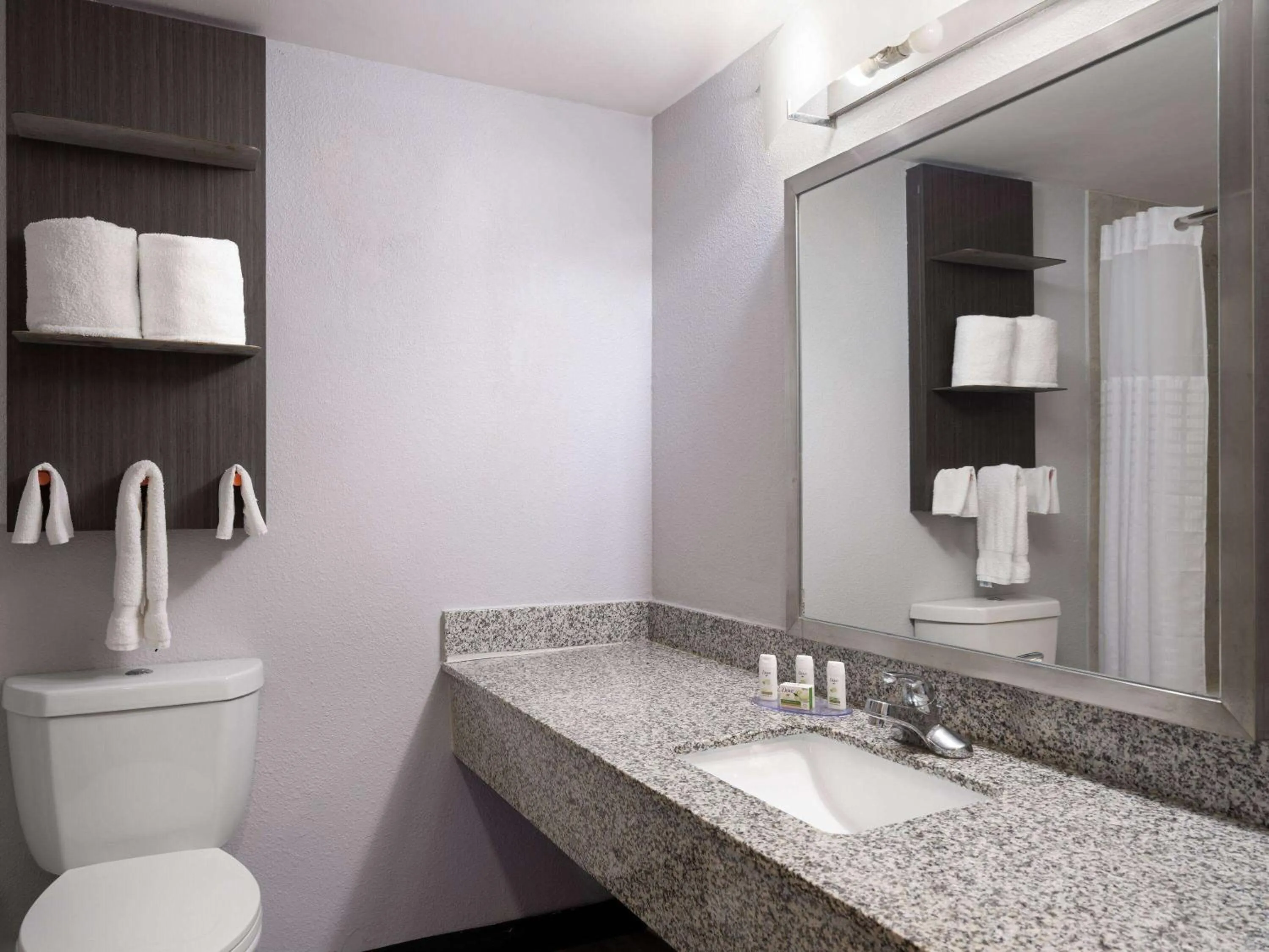 Bathroom in Baymont by Wyndham Indianapolis East