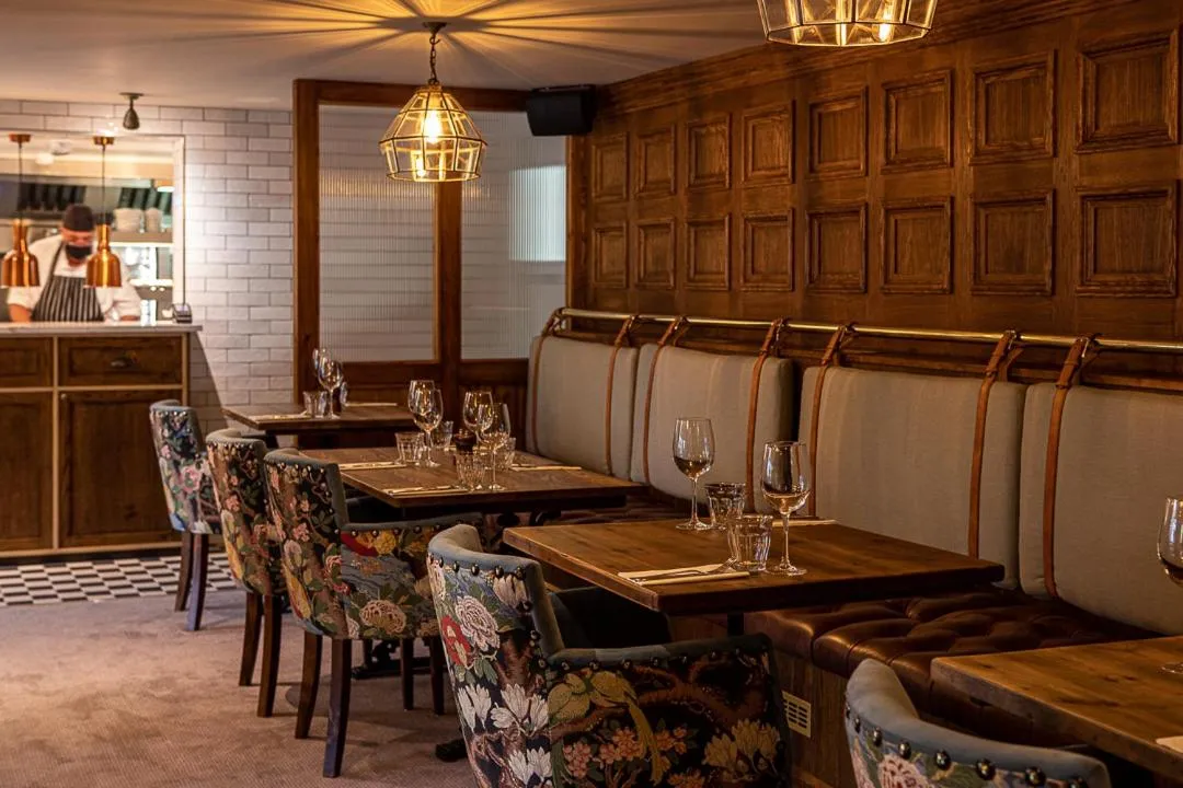 Dining area in The Filly Inn