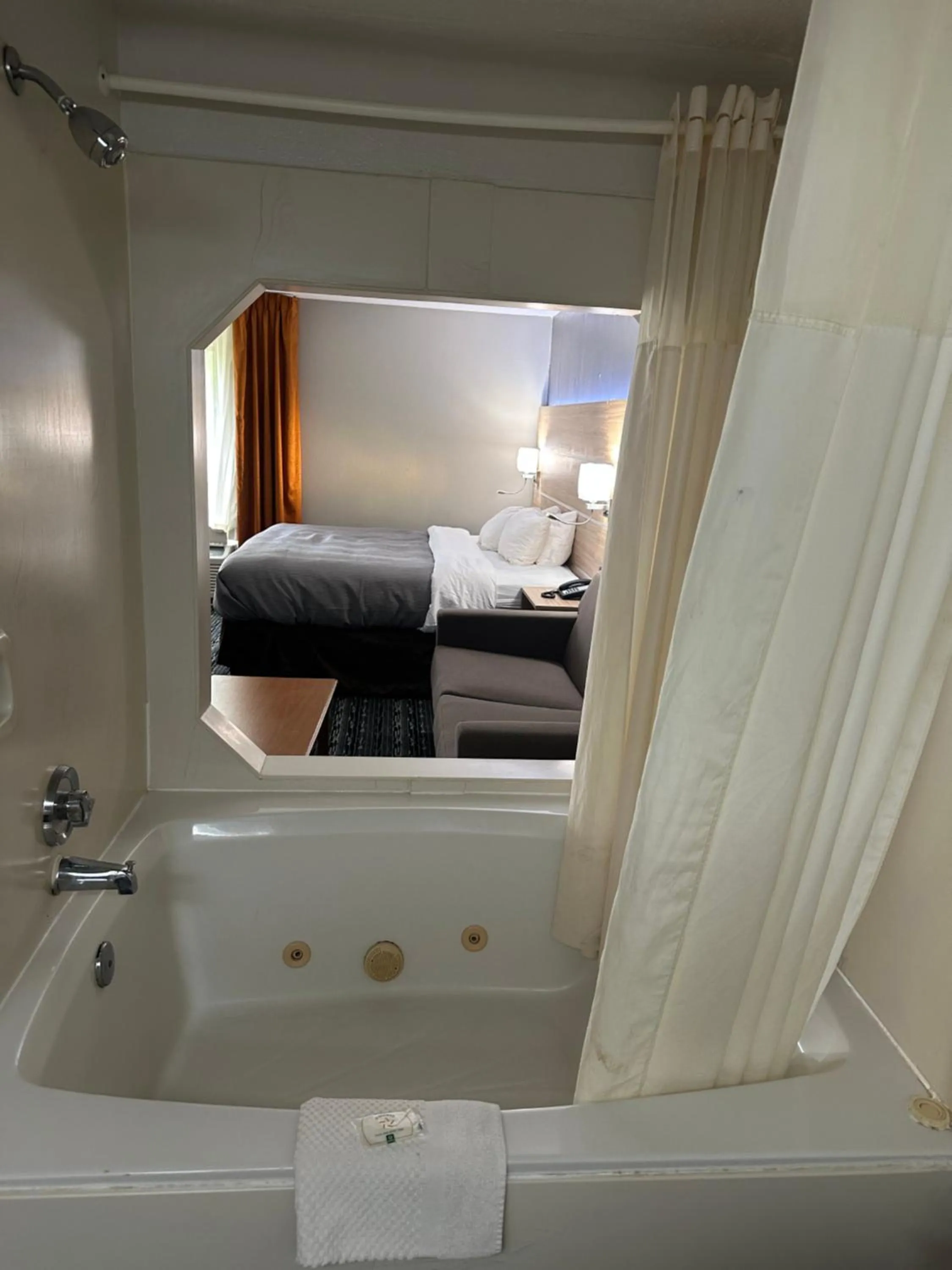 Bath, Bed in Quality Inn Rochester South