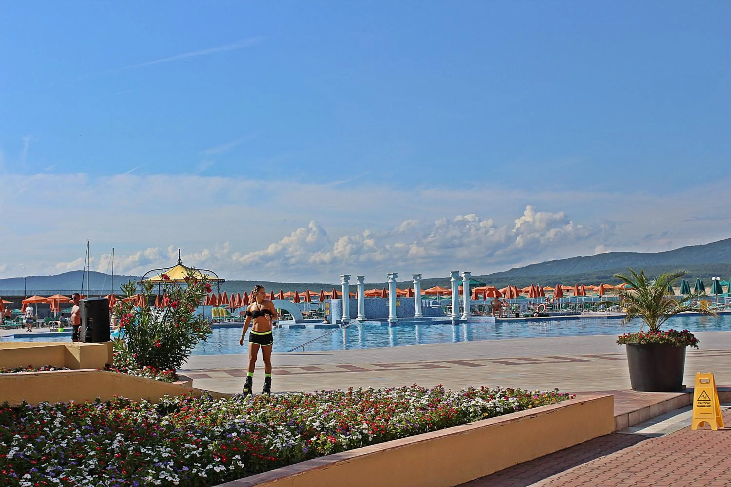 Swimming pool in Duni Marina Beach Hotel - All Inclusive