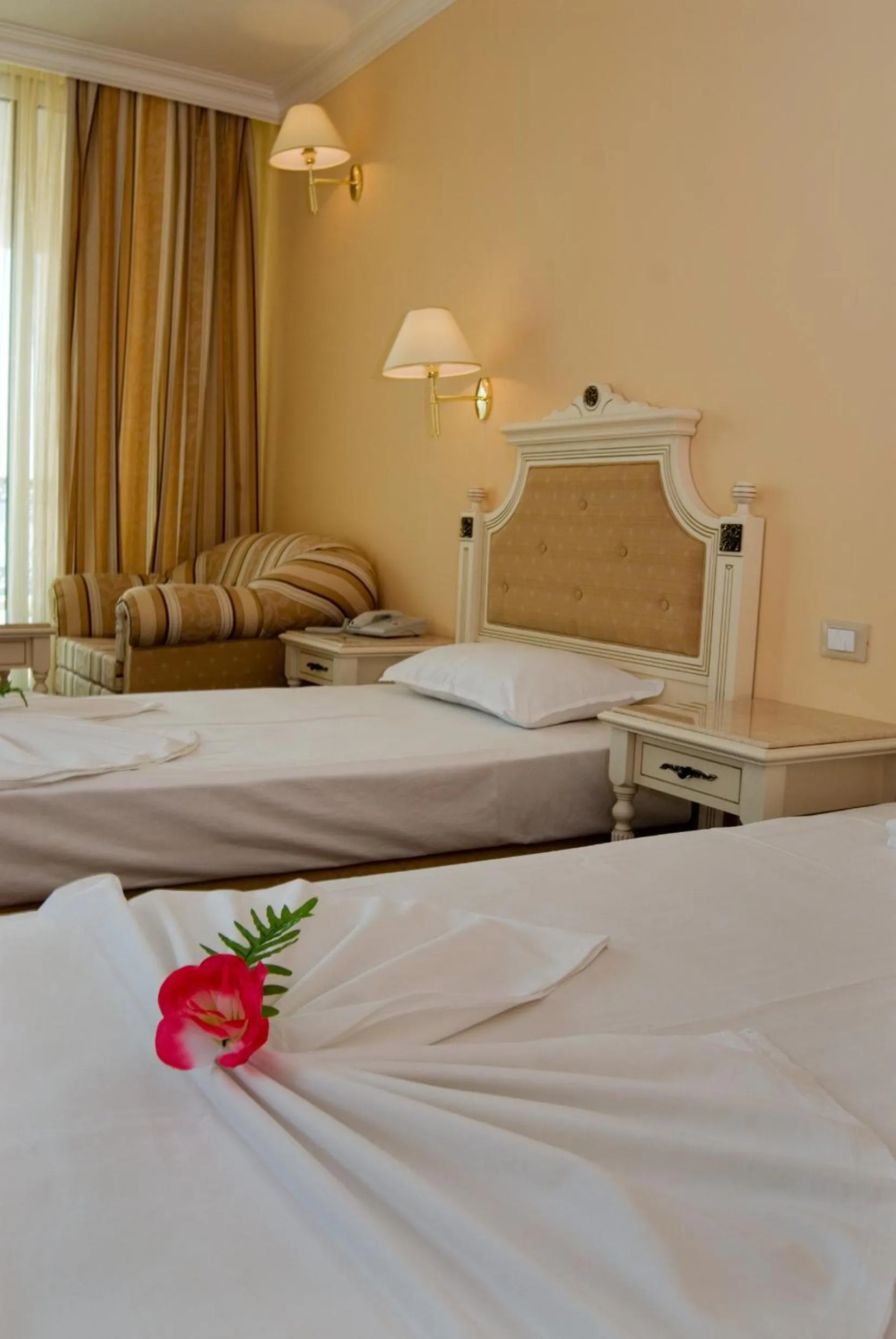 Bed in Duni Marina Beach Hotel - All Inclusive