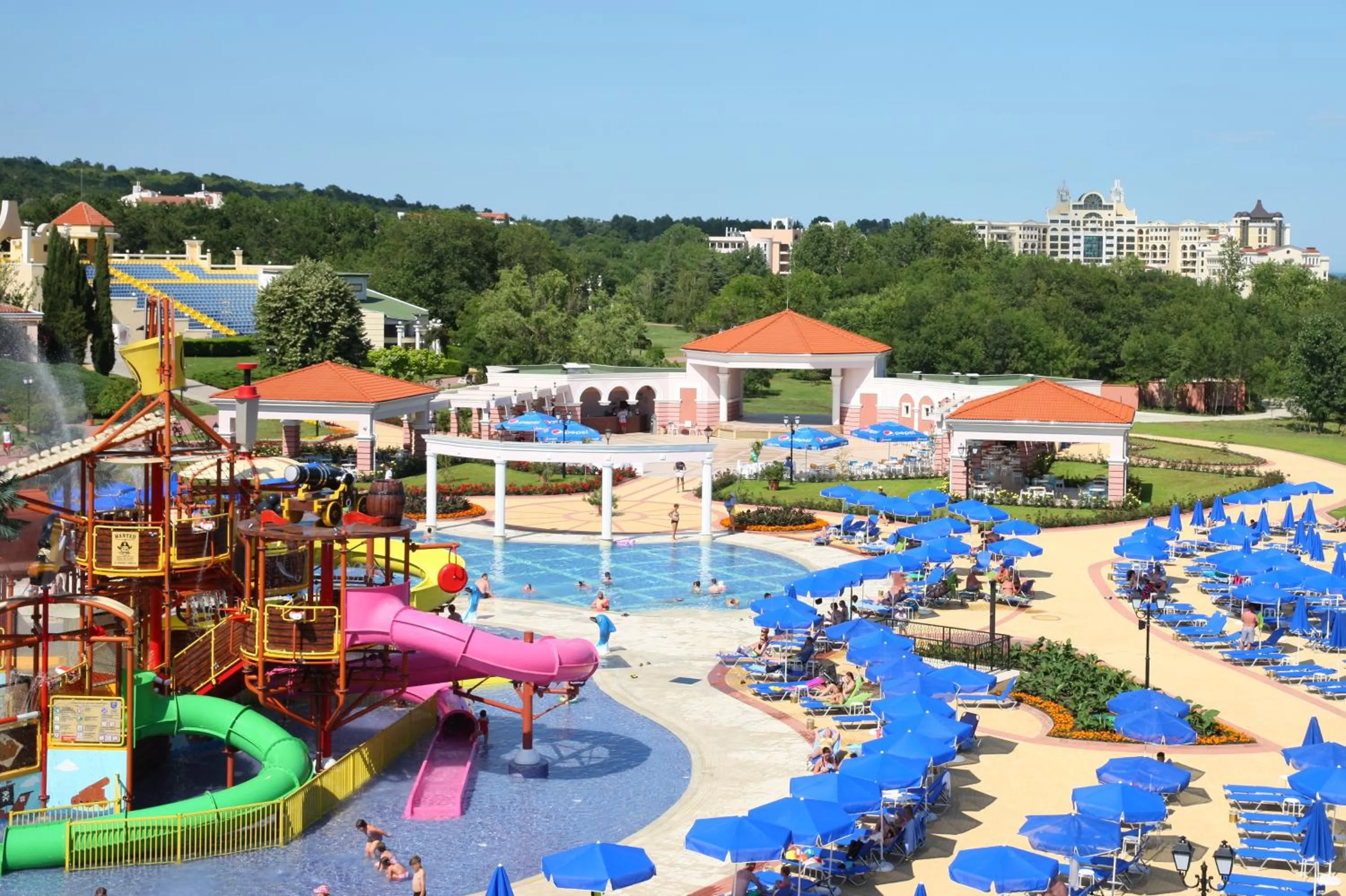Aqua park in Duni Marina Beach Hotel - All Inclusive