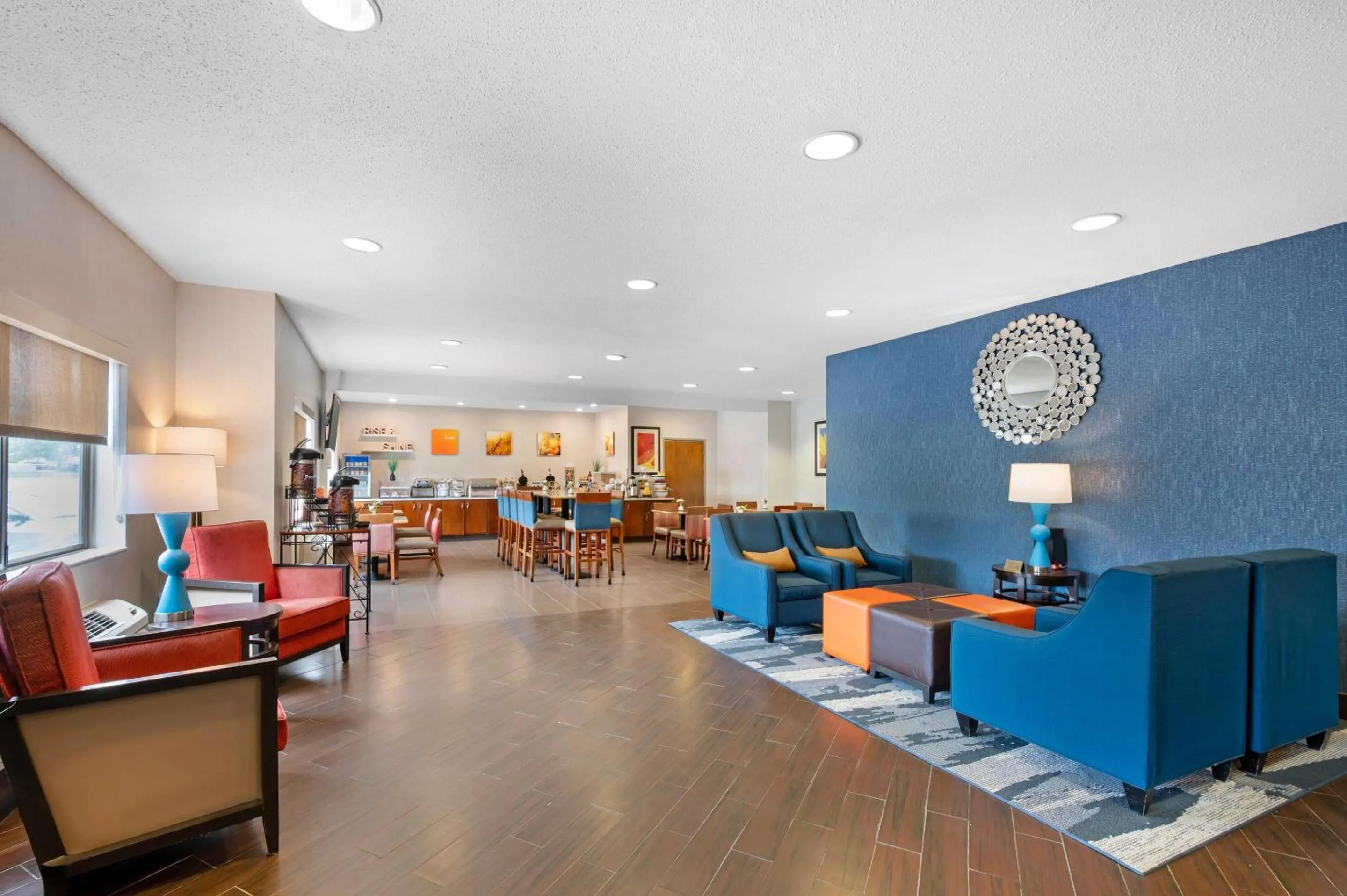 Lobby or reception in Comfort Inn & Suites North Greenfield