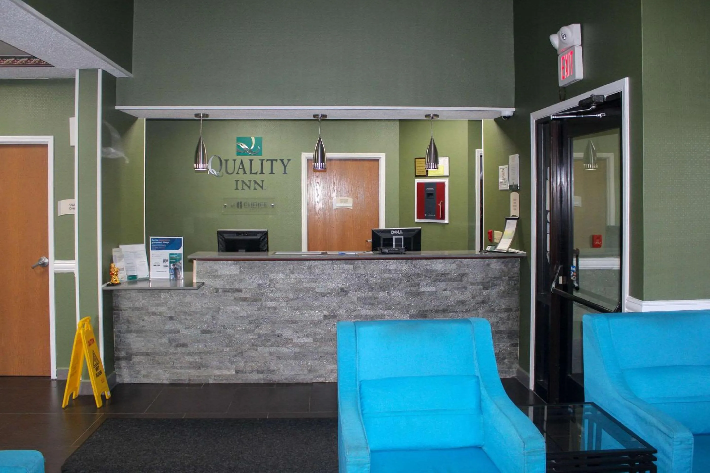 Lobby or reception in Quality Inn North Vernon