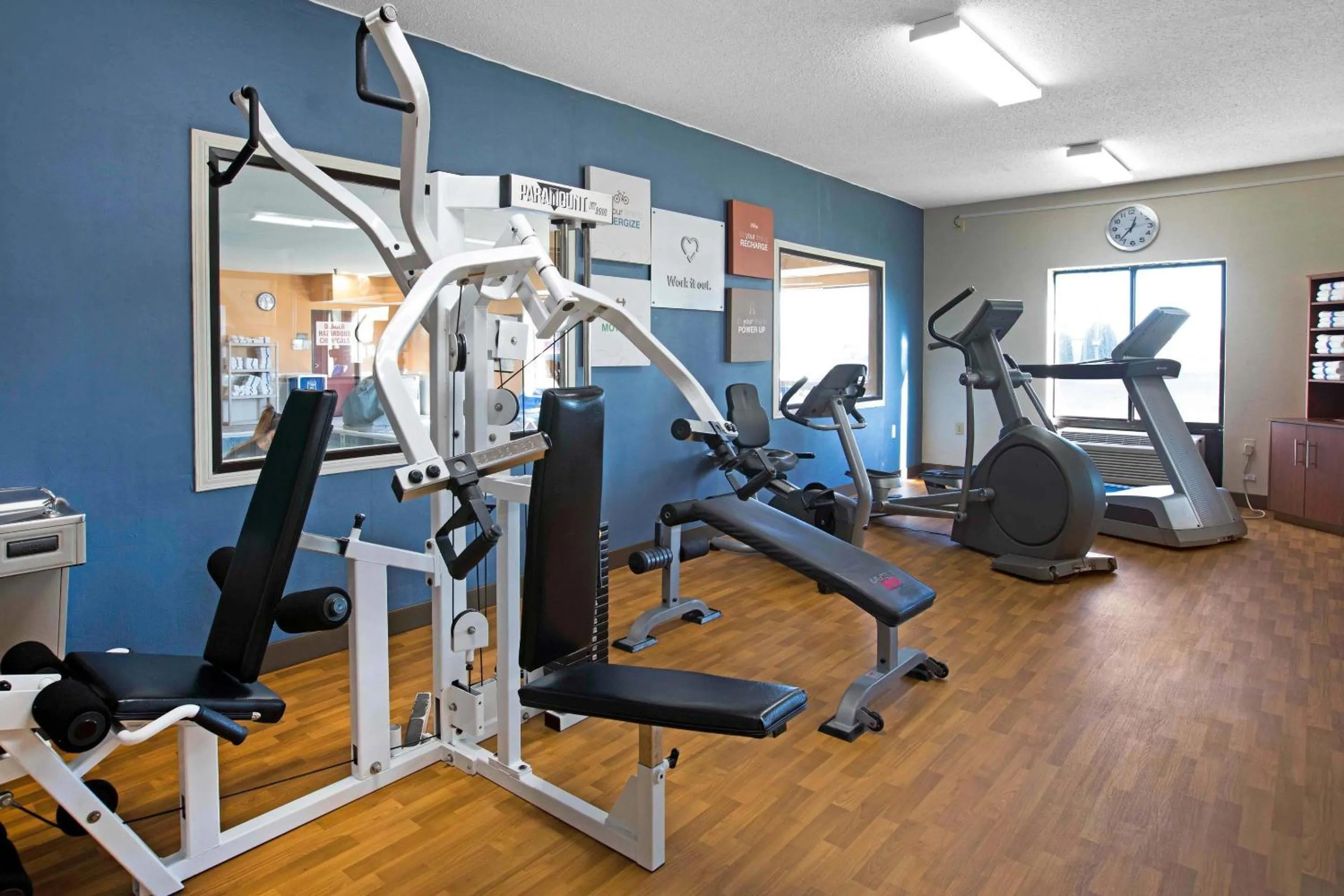 Fitness centre/facilities in Comfort Suites Fort Wayne North