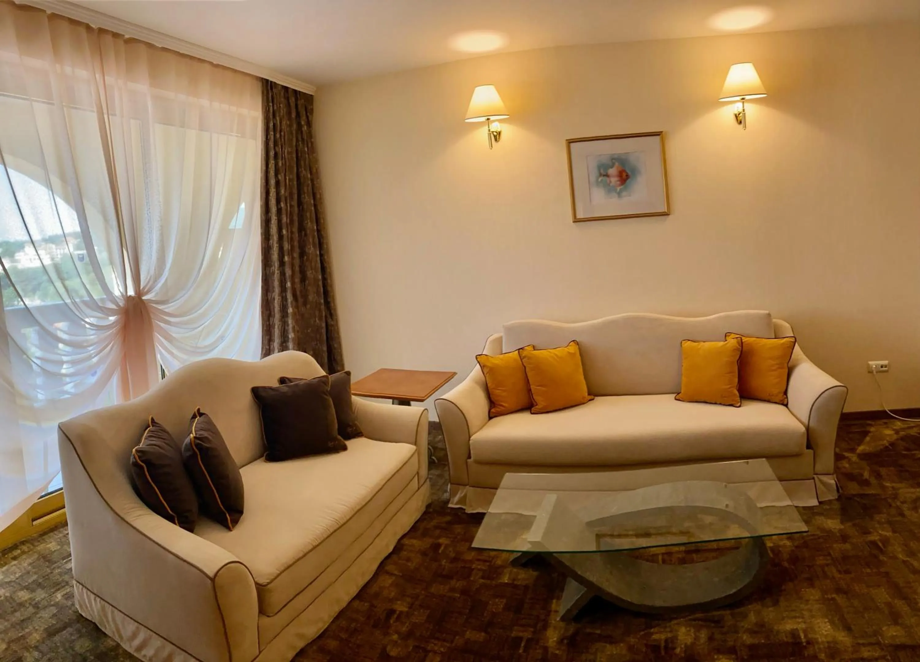 Living room in Duni Marina Royal Palace Hotel - Ultra All Inclusive