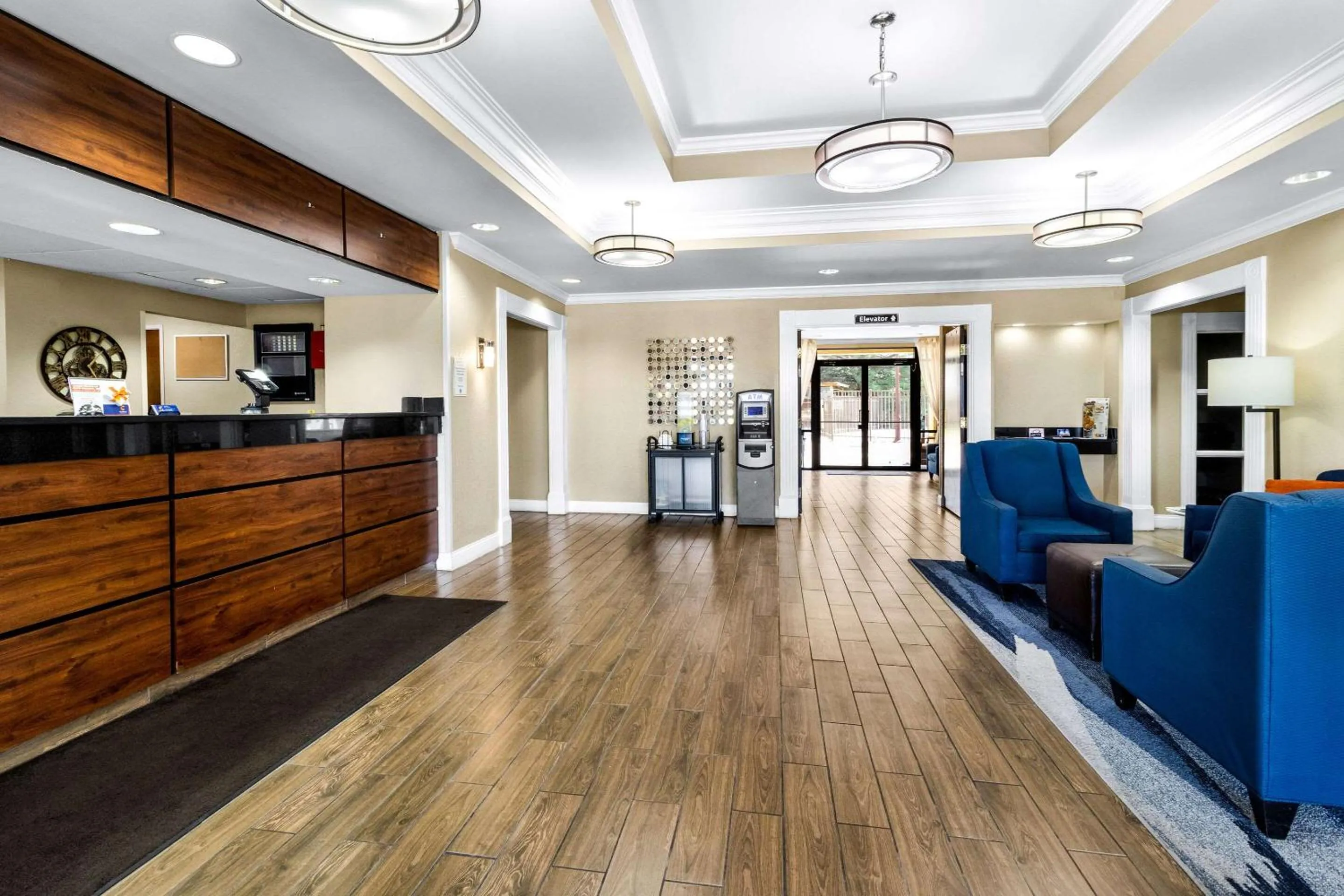 Lobby or reception in Comfort Inn Evansville East