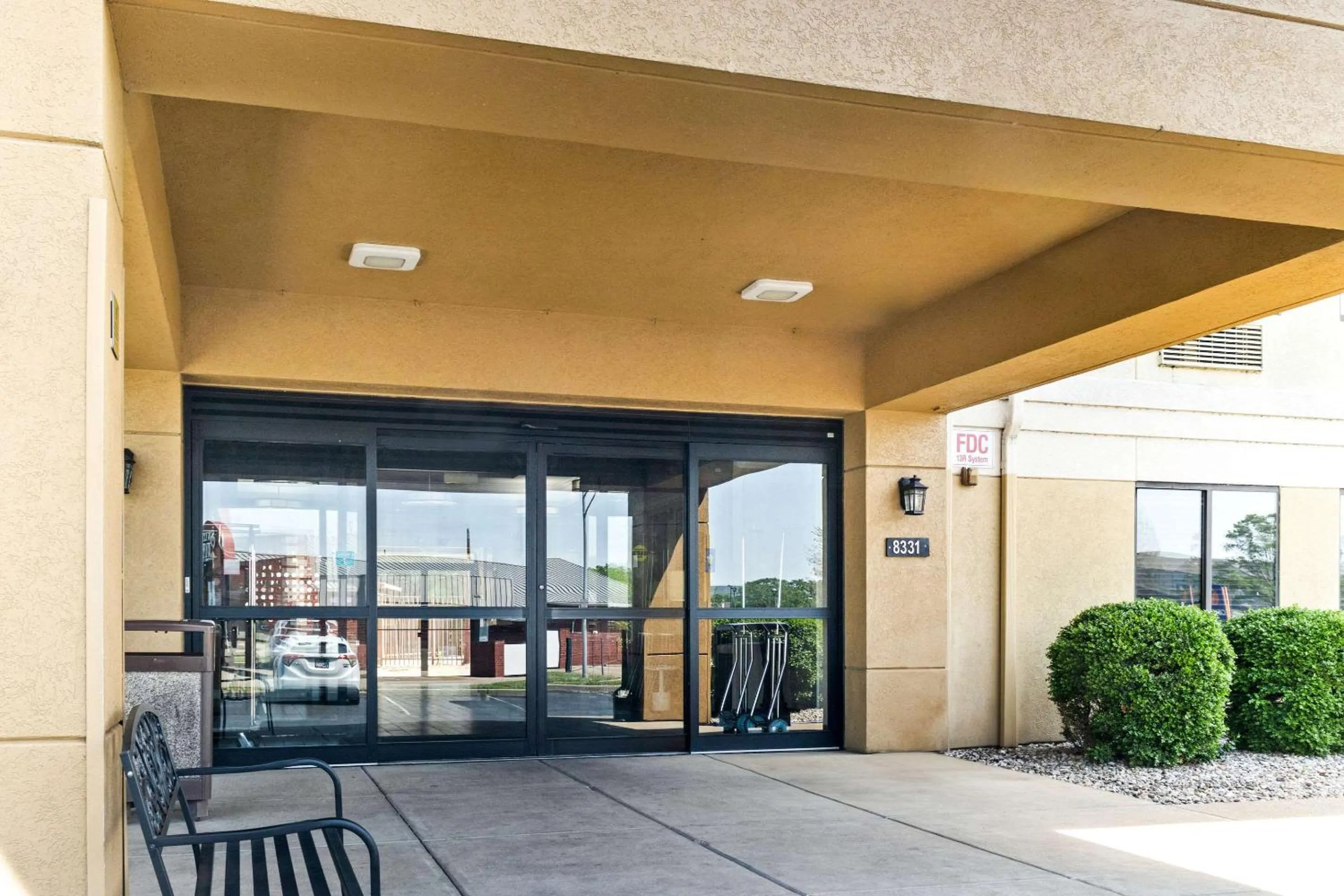 Property building in Comfort Inn Evansville East