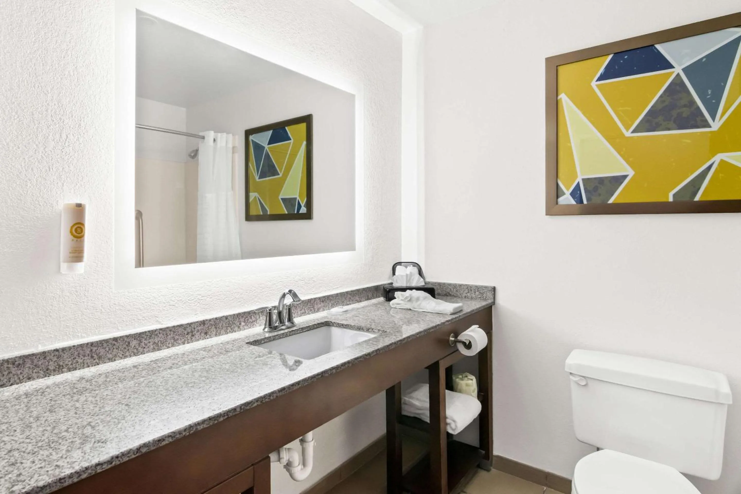 Bedroom in Comfort Inn Schereville