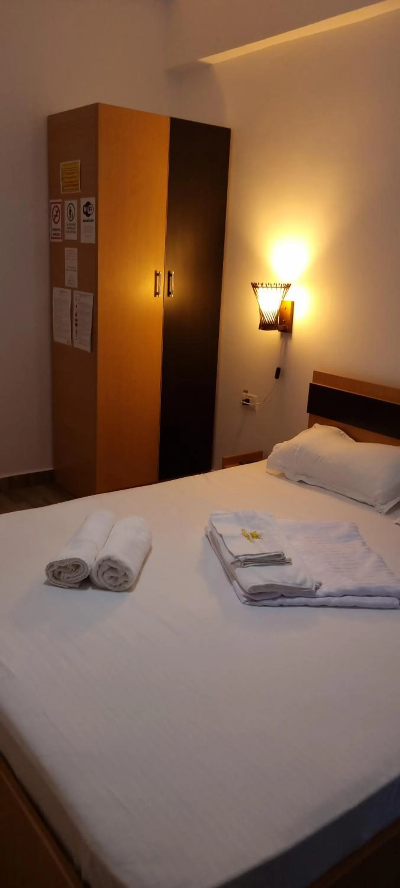 Bed in Hotel Blue Sky Resort