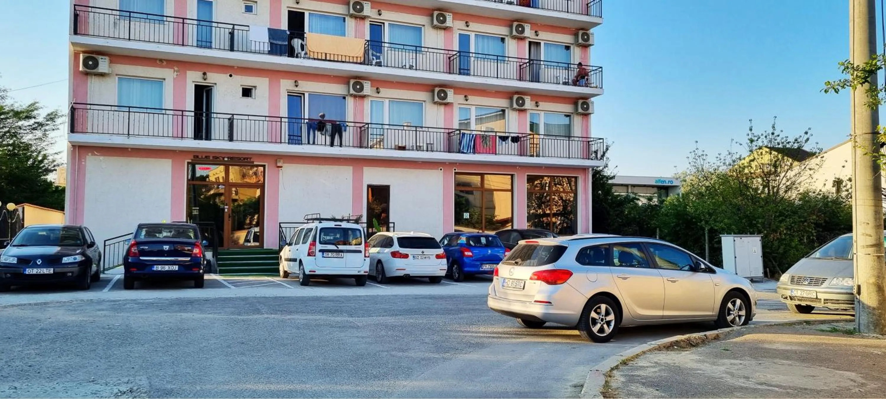 Property building in Hotel Blue Sky Resort