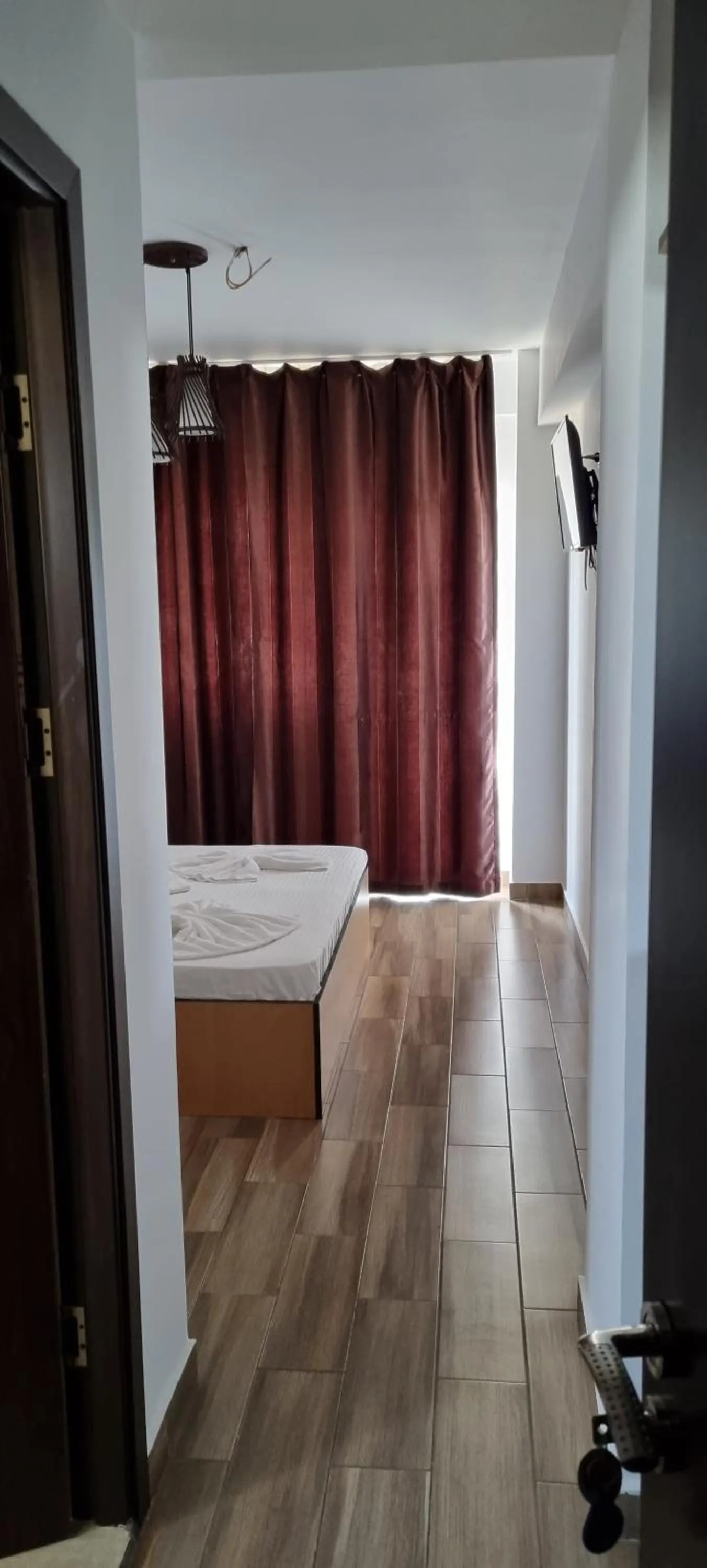 Bed in Hotel Blue Sky Resort