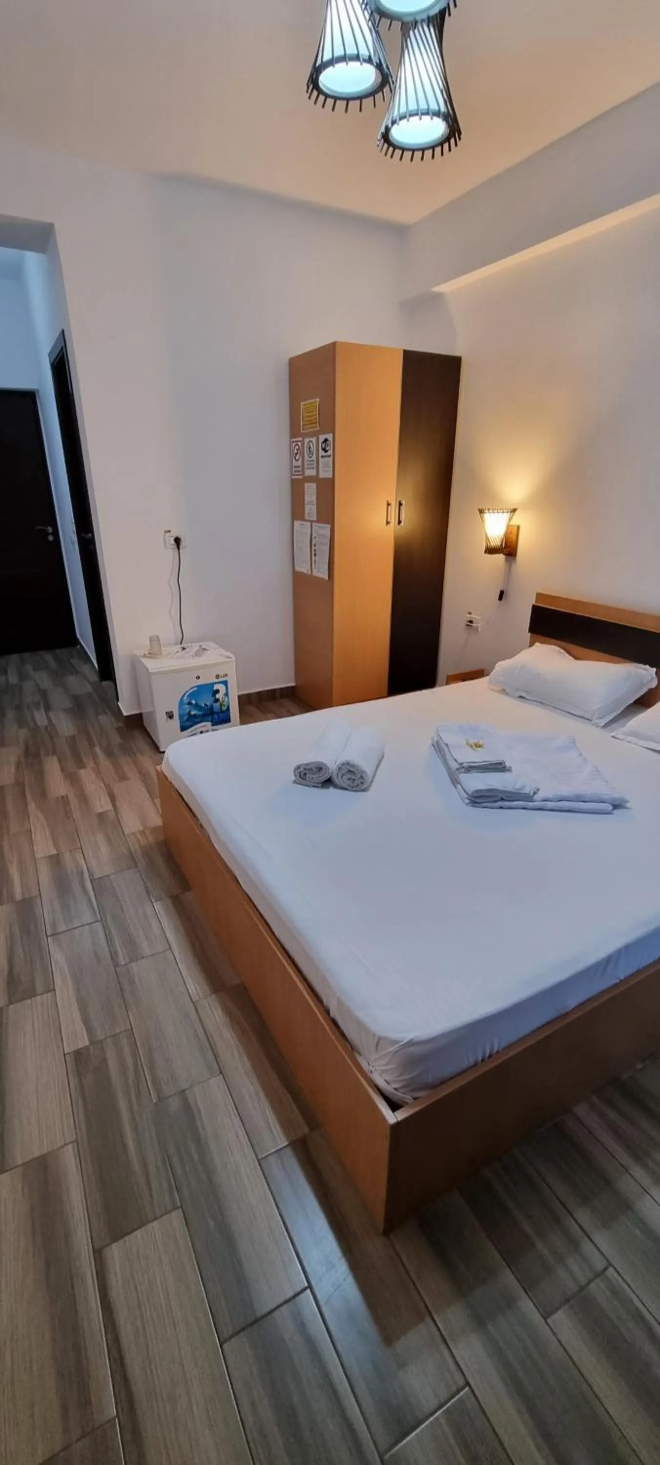 Bed in Hotel Blue Sky Resort