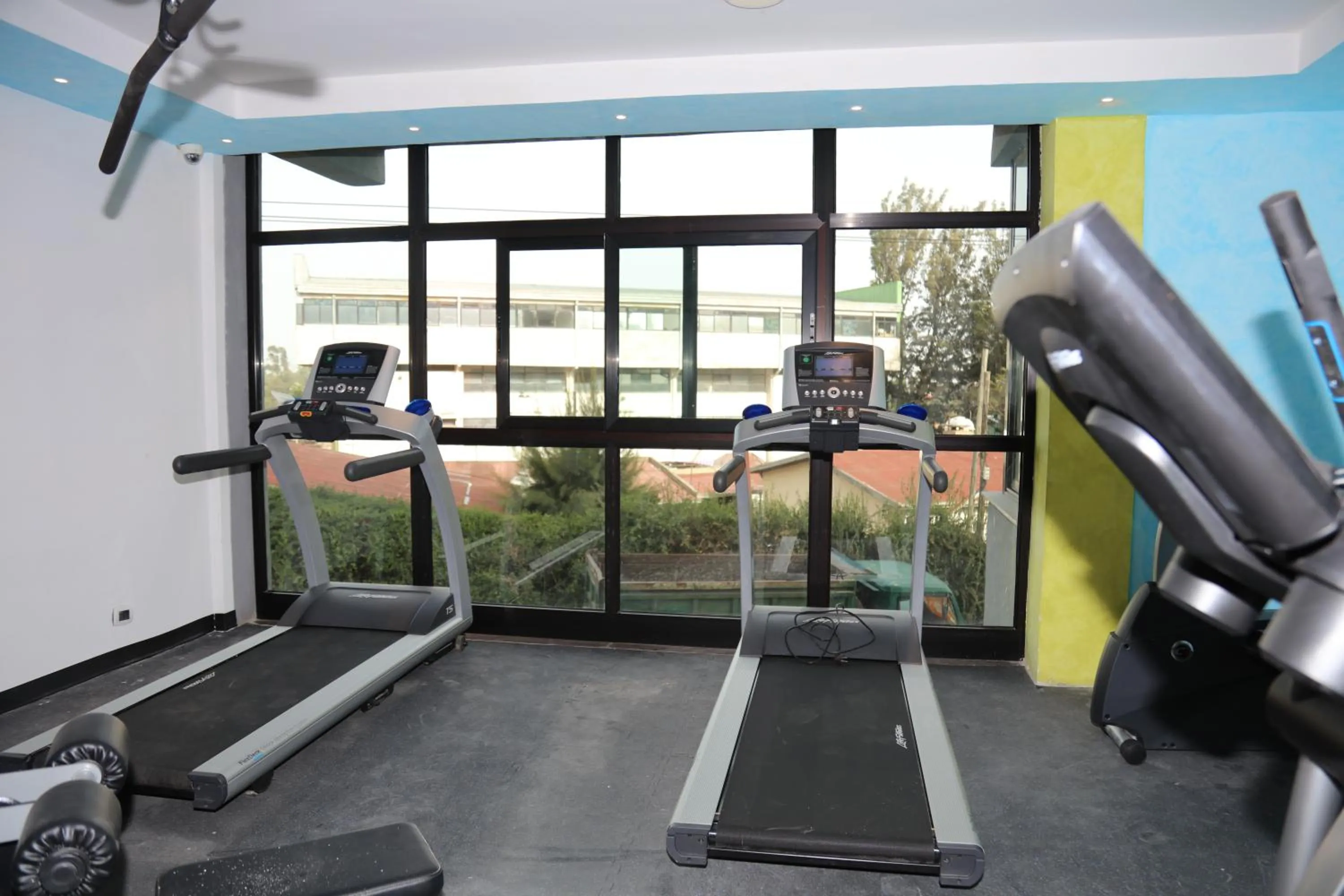 Fitness centre/facilities in Vamos Addis Hotel