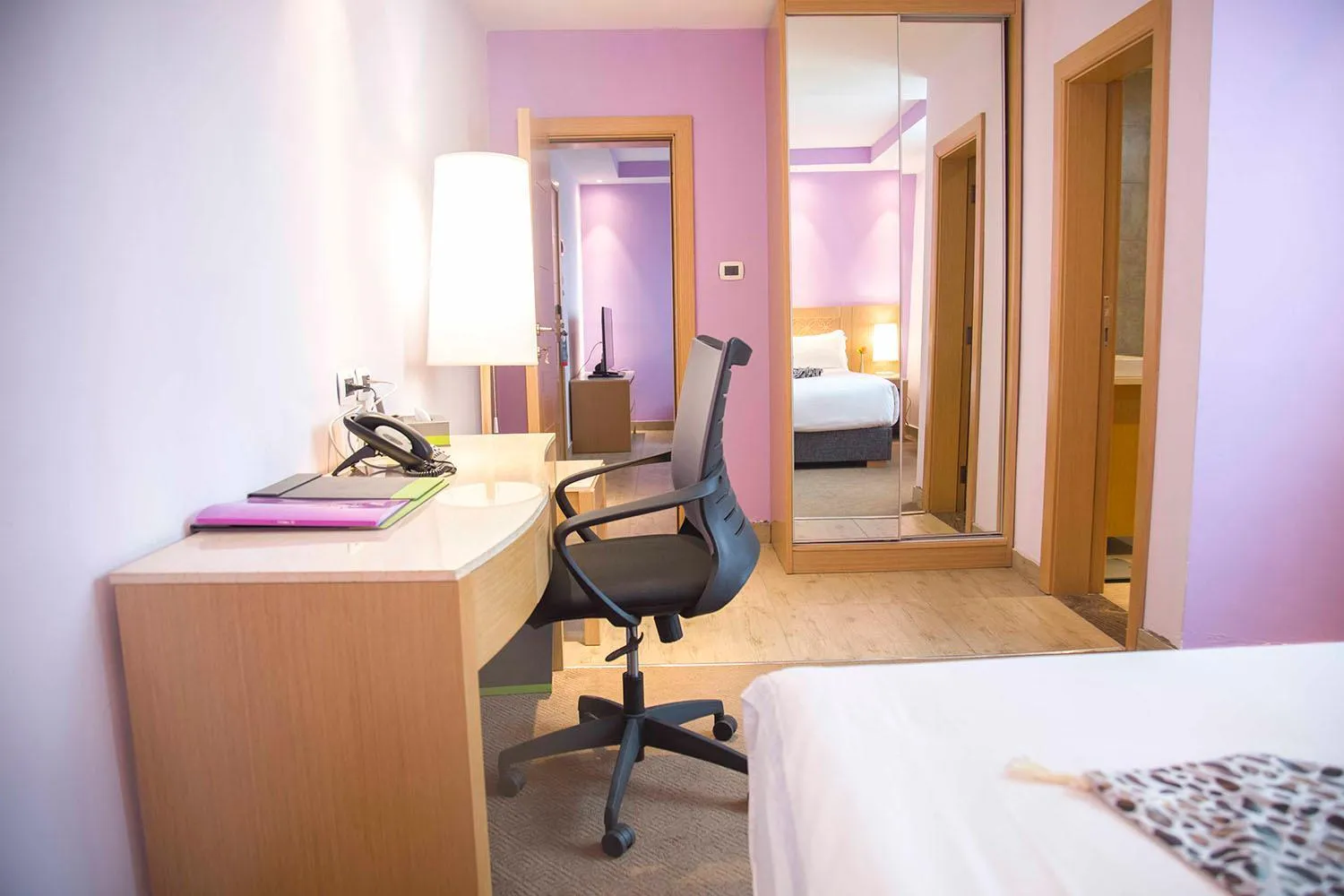 Bedroom, Bed in Vamos Addis Hotel