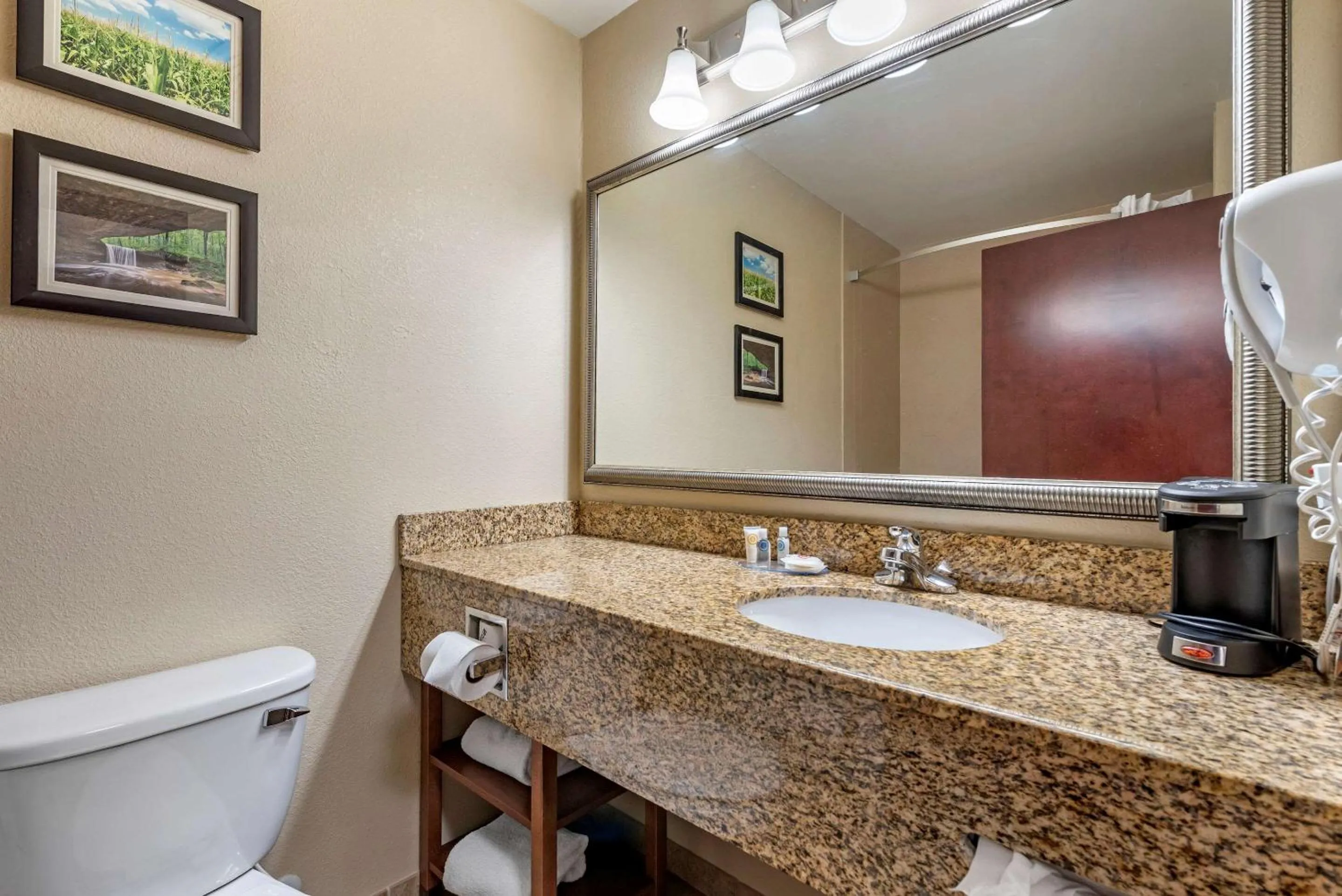 Bathroom in Comfort Inn & Suites Muncie Near University