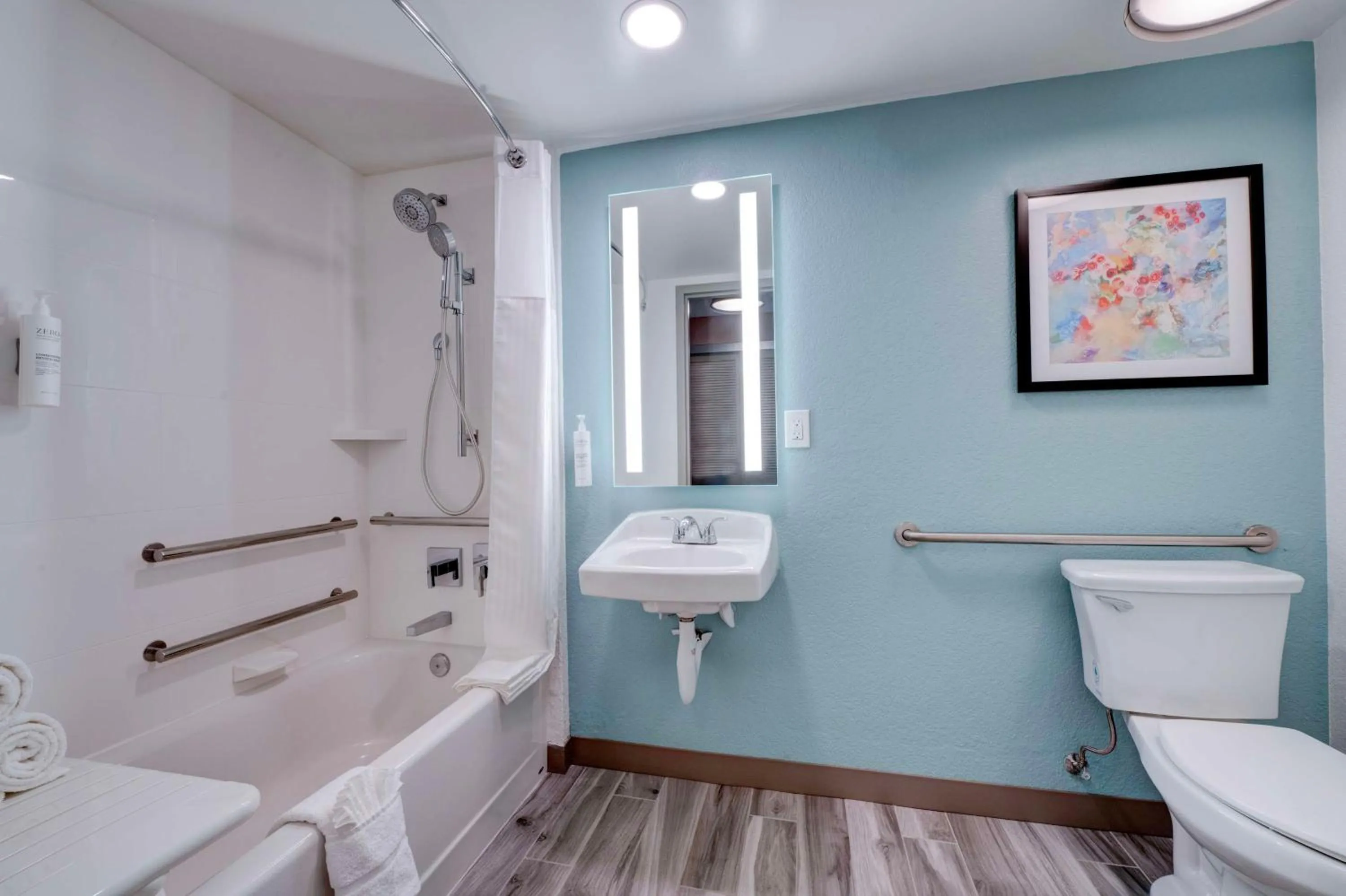 Toilet in Hilton Garden Inn Anaheim/Garden Grove