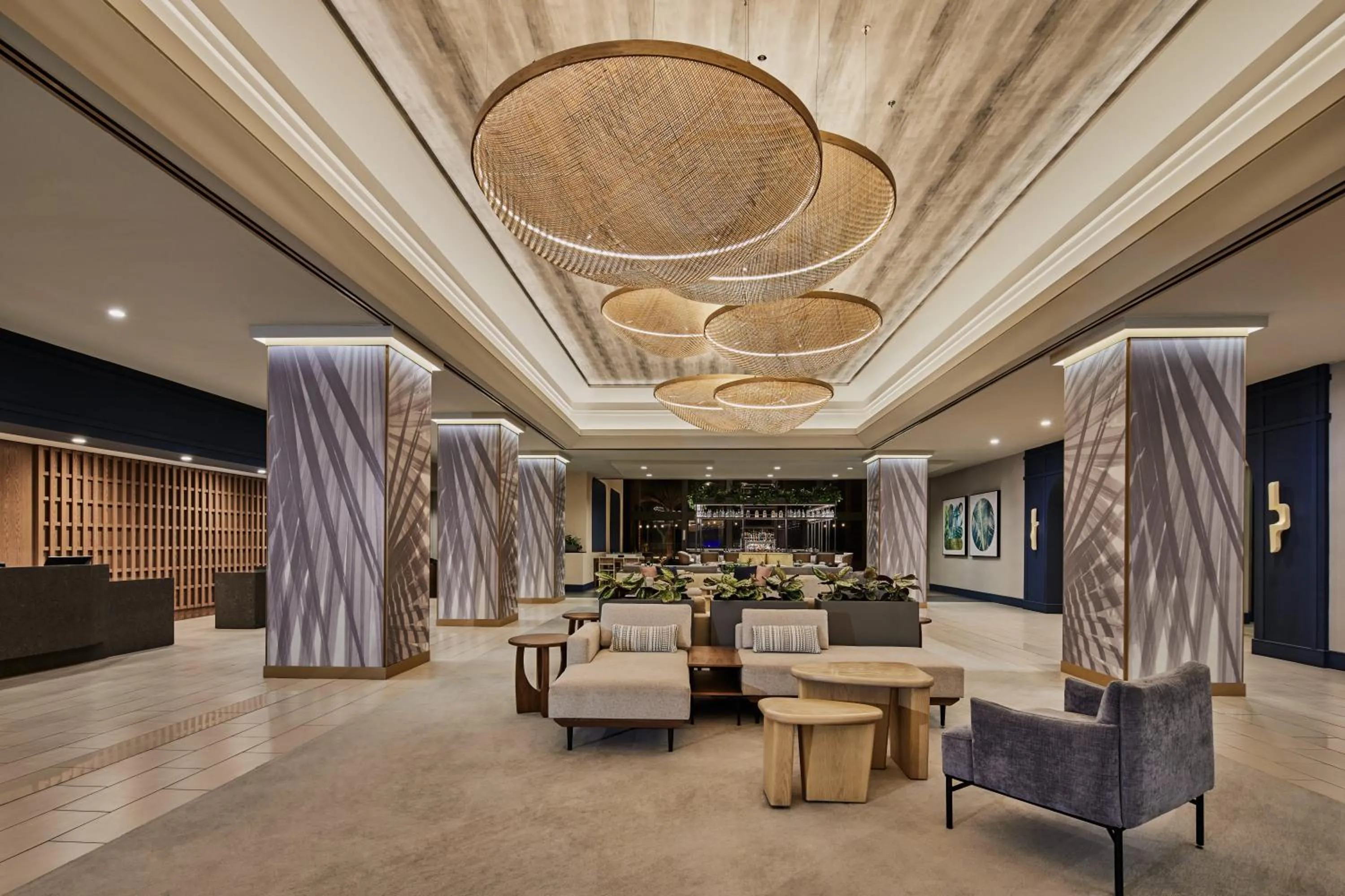 Lobby or reception in Hotel Fera Anaheim, a DoubleTree by Hilton Hotel