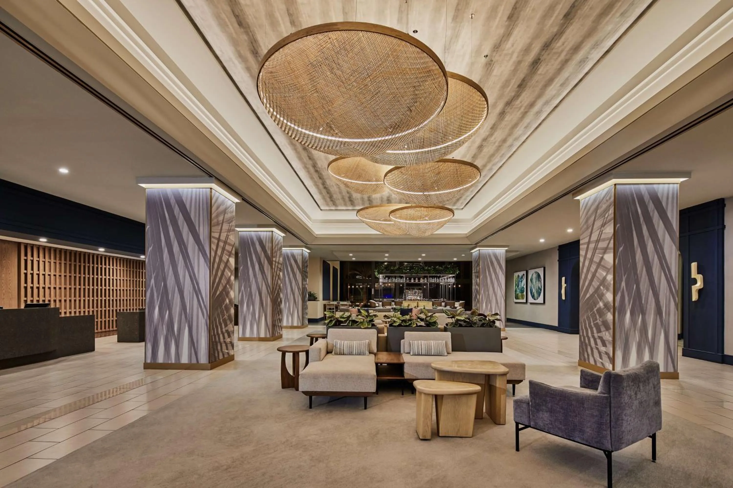 Lobby or reception in Hotel Fera Anaheim, a DoubleTree by Hilton Hotel
