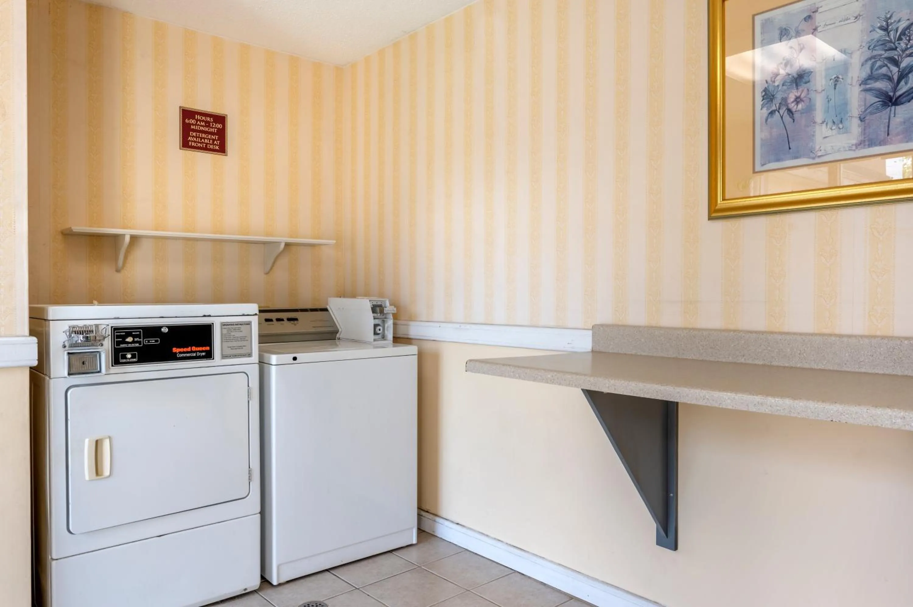 laundry in Quality Inn & Suites Near Amish Country