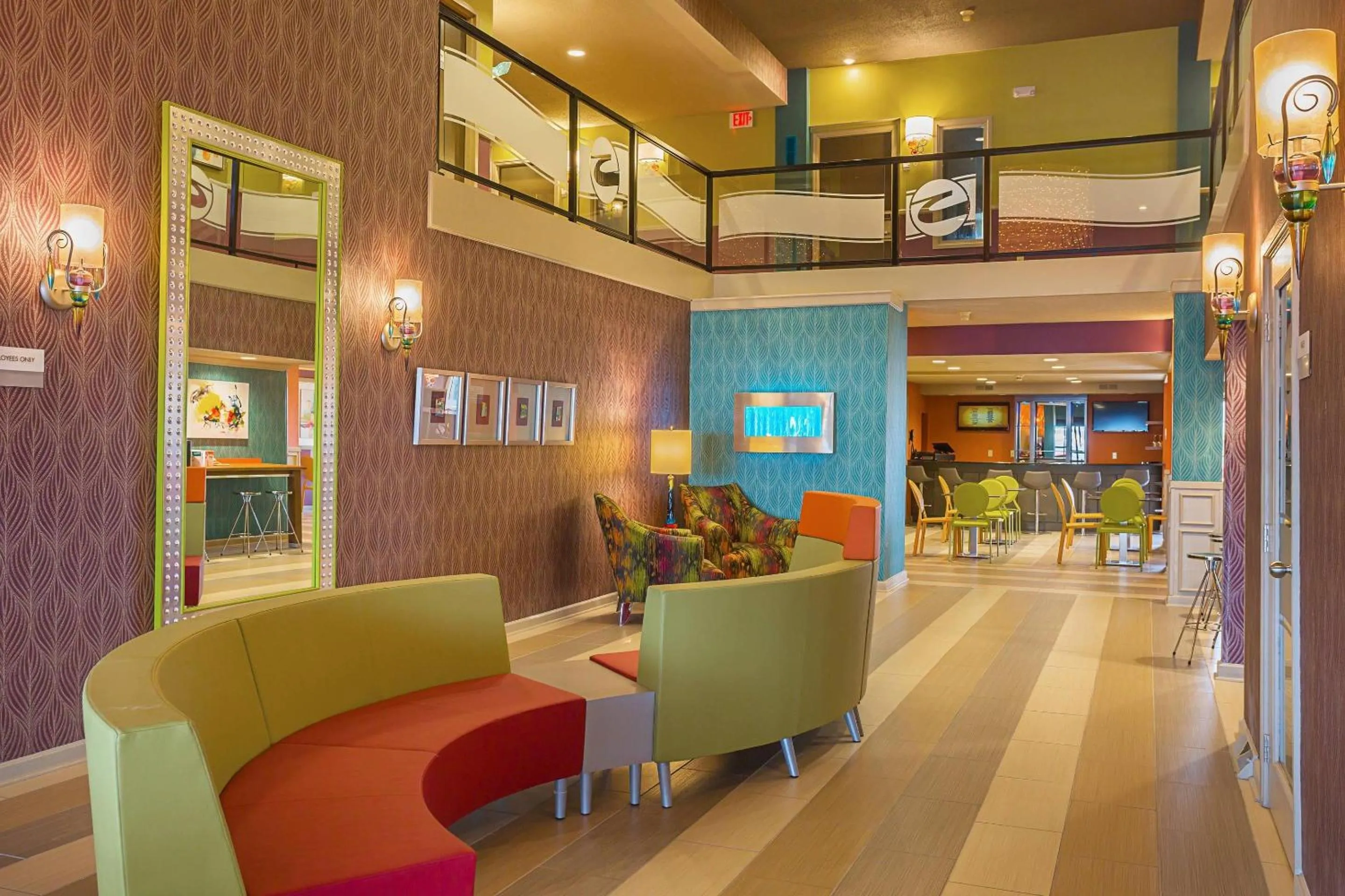 Lobby or reception in Clarion Inn & Suites Evansville Eastland Area