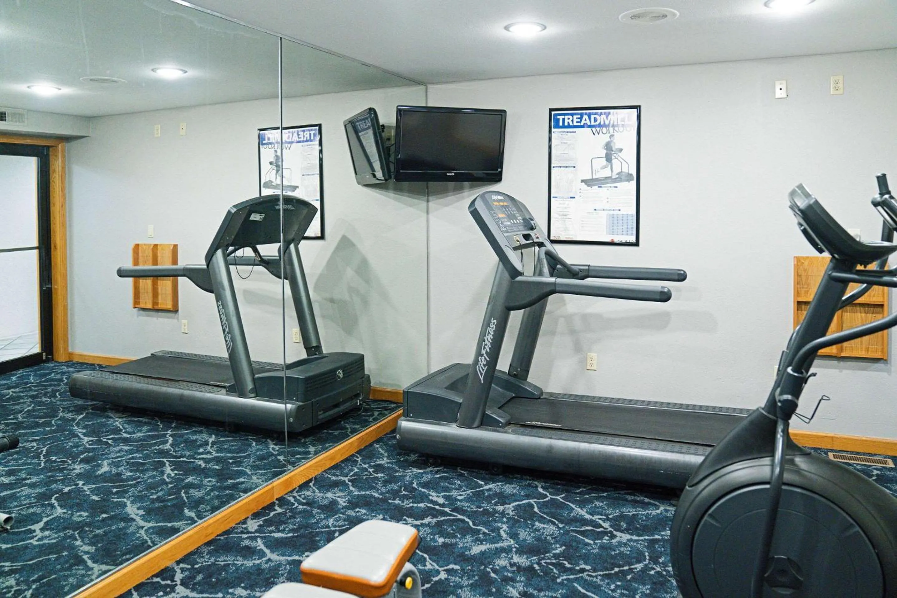 Fitness centre/facilities in Quality Inn Seymour I-65