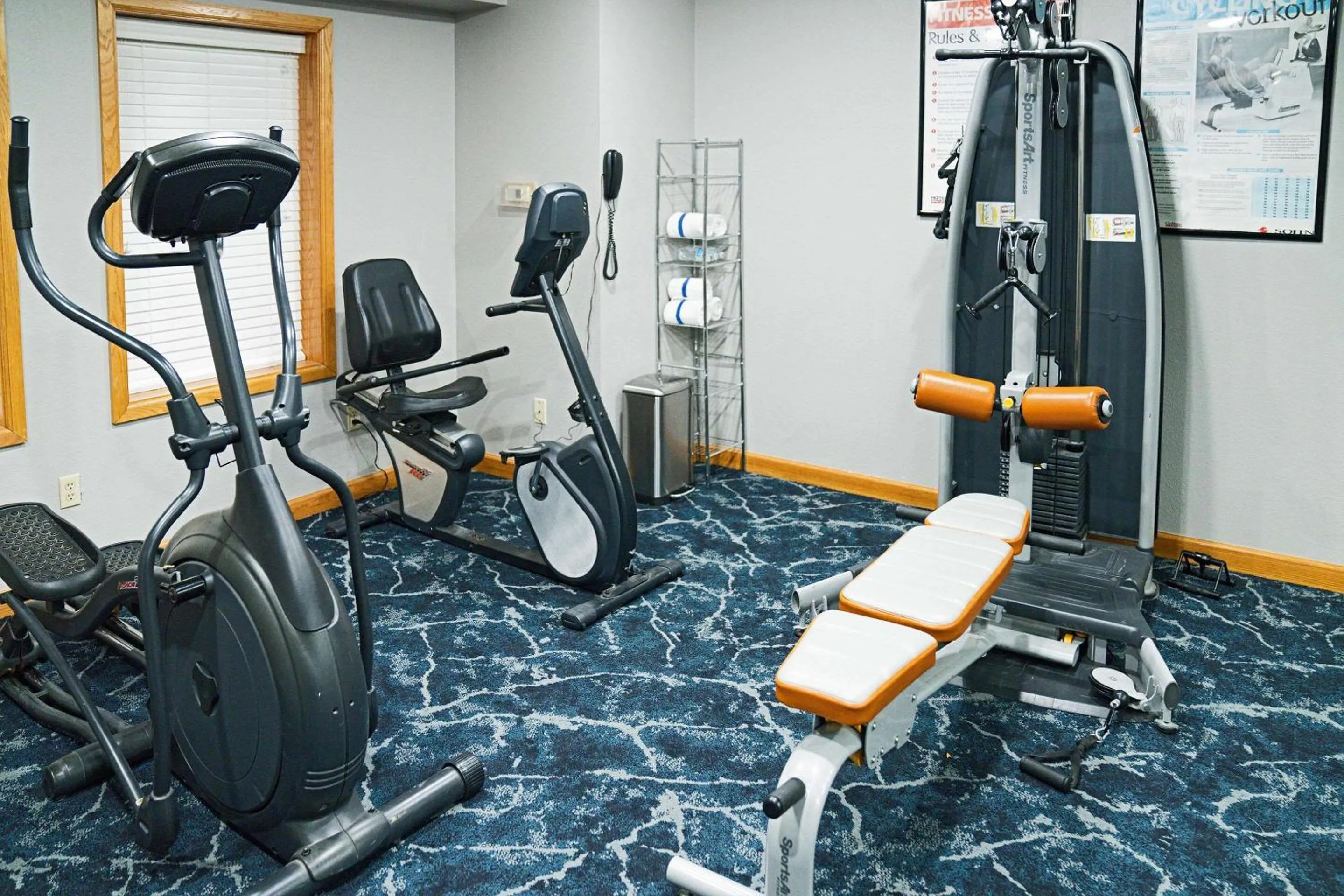 Fitness centre/facilities in Quality Inn Seymour I-65