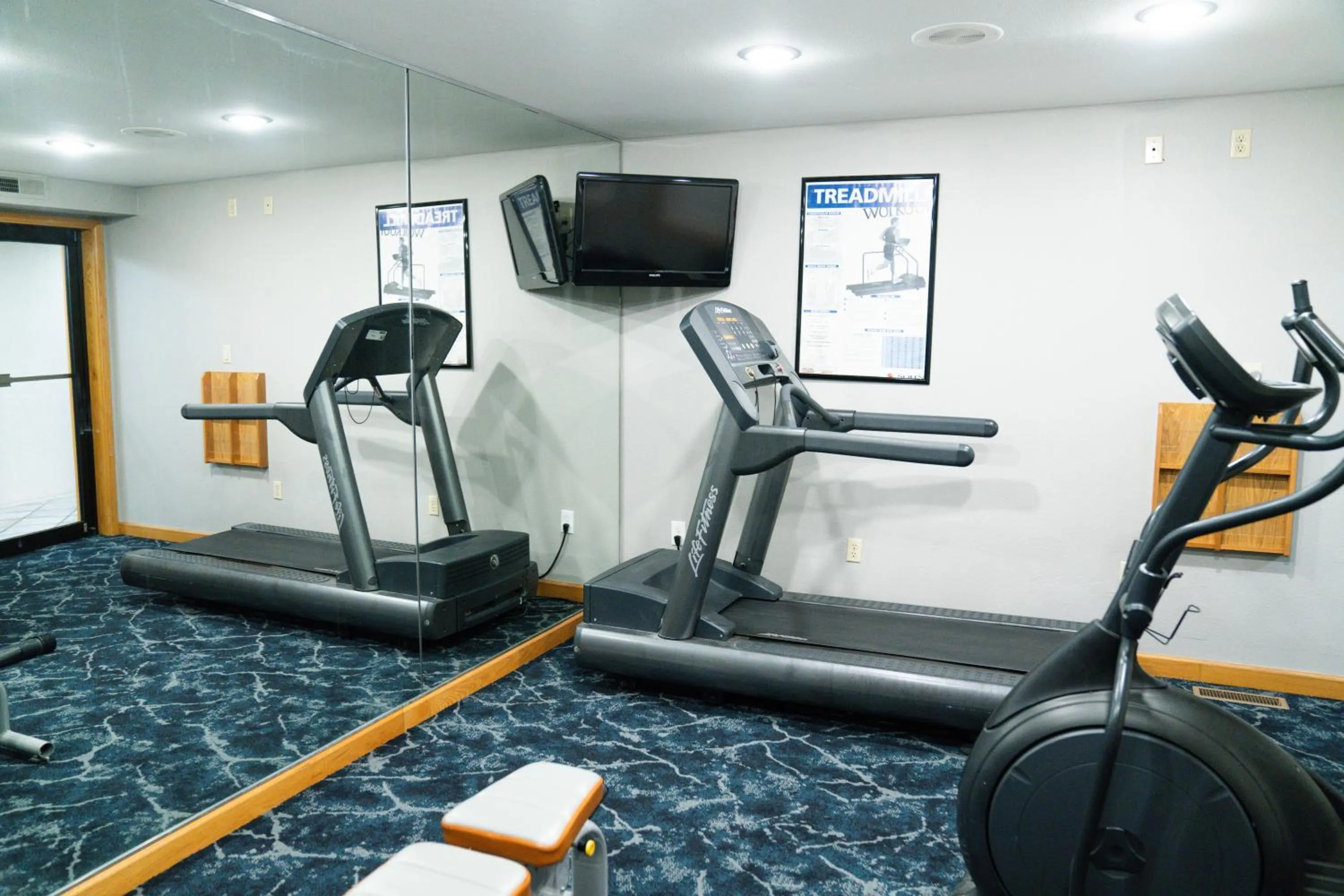 Fitness centre/facilities in Quality Inn Seymour I-65