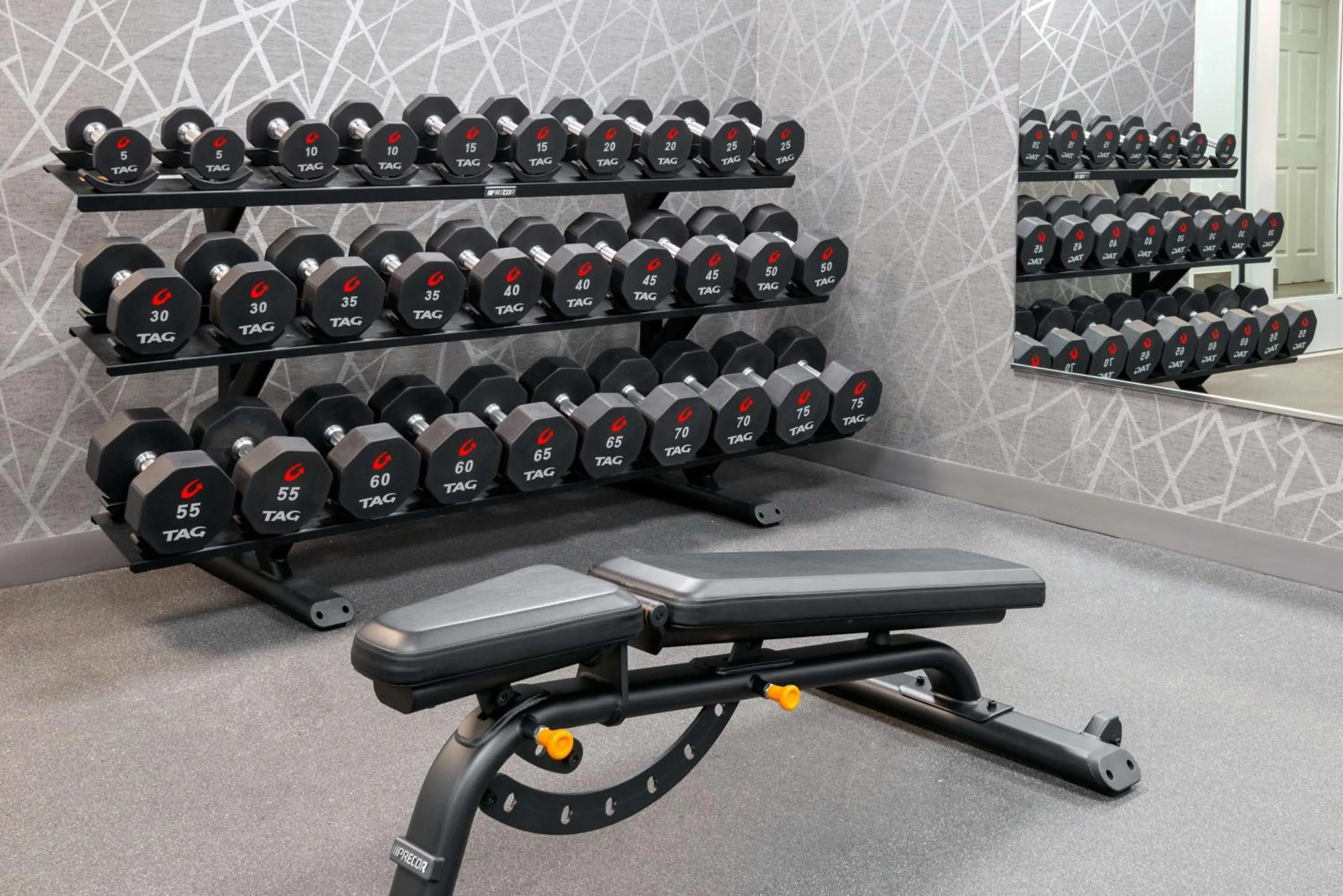 Fitness centre/facilities in Homewood Suites by Hilton Buffalo/Airport