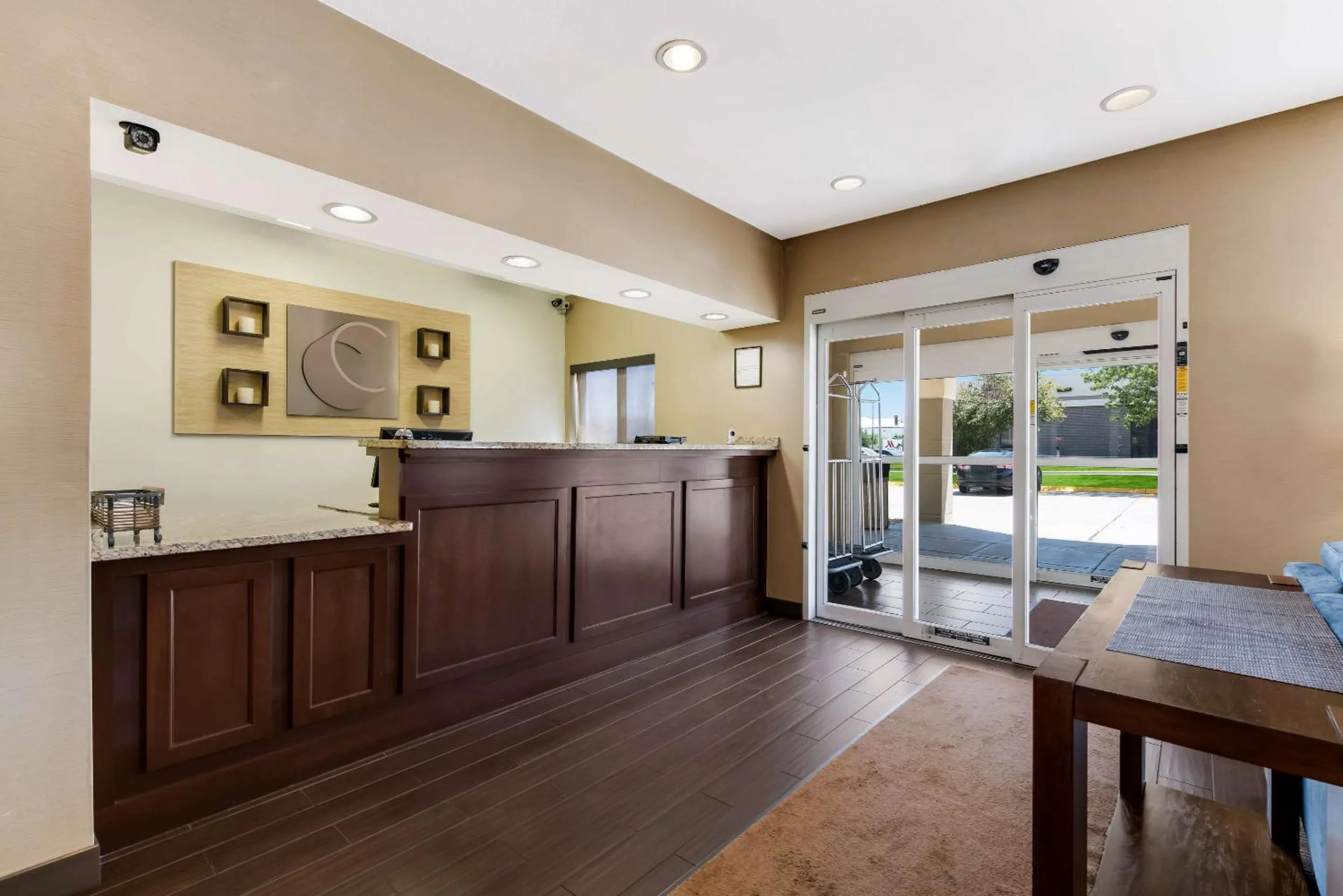 Lobby or reception in Comfort Inn Wichita East