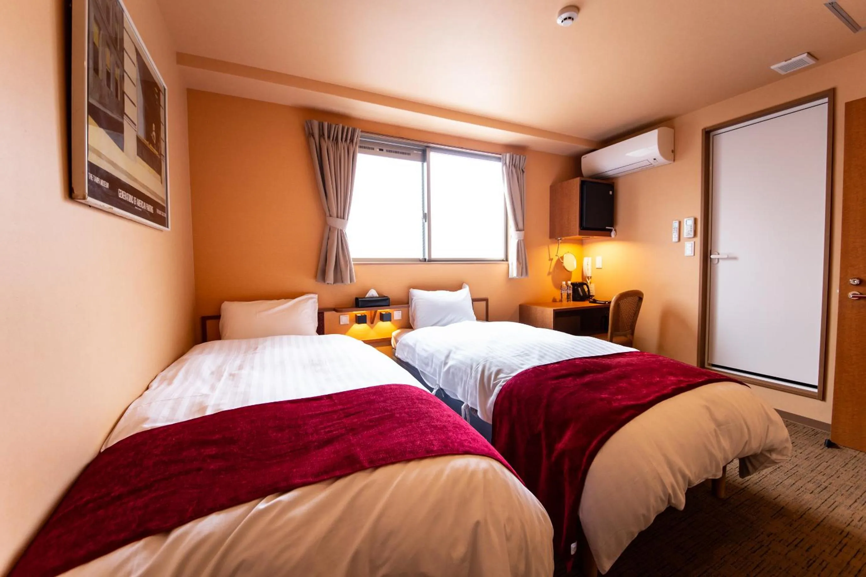 Bed in THE L.A. MART HOTEL KYOTO