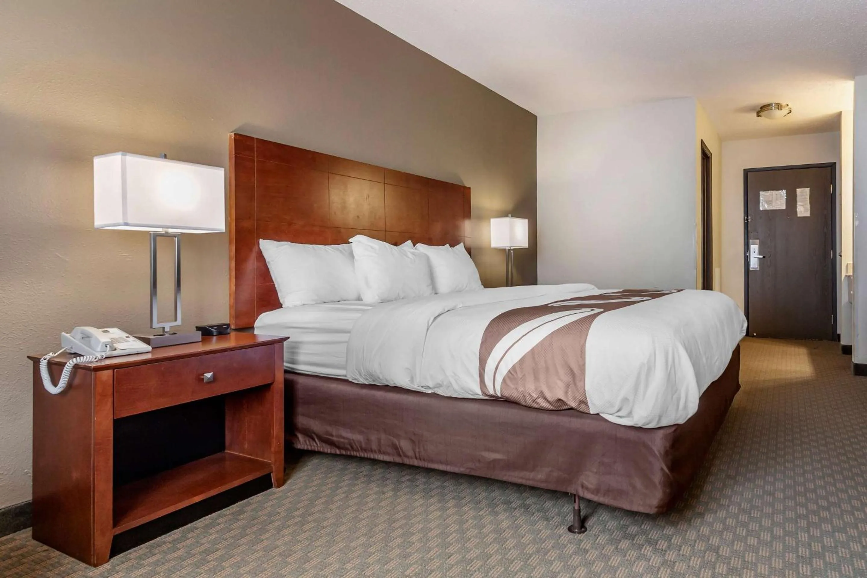 Bedroom in Quality Inn Hays I-70