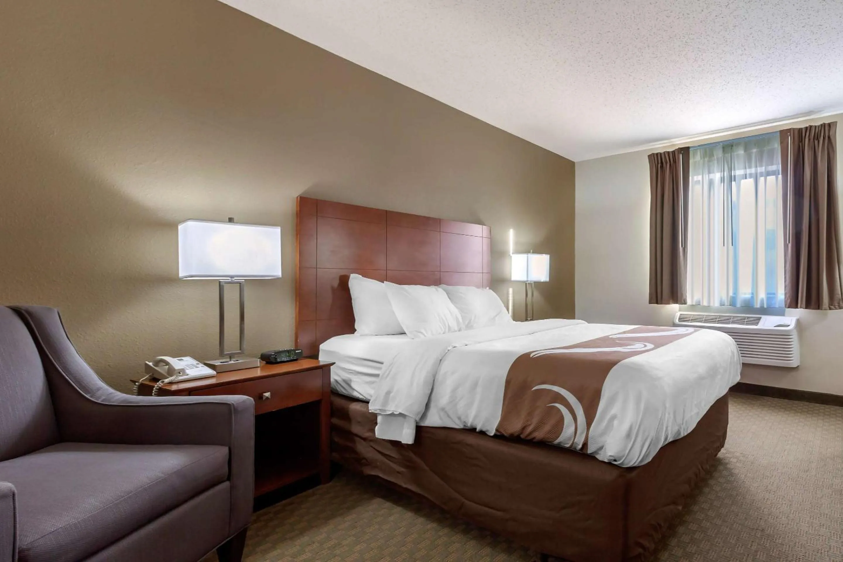 Bedroom in Quality Inn Hays I-70