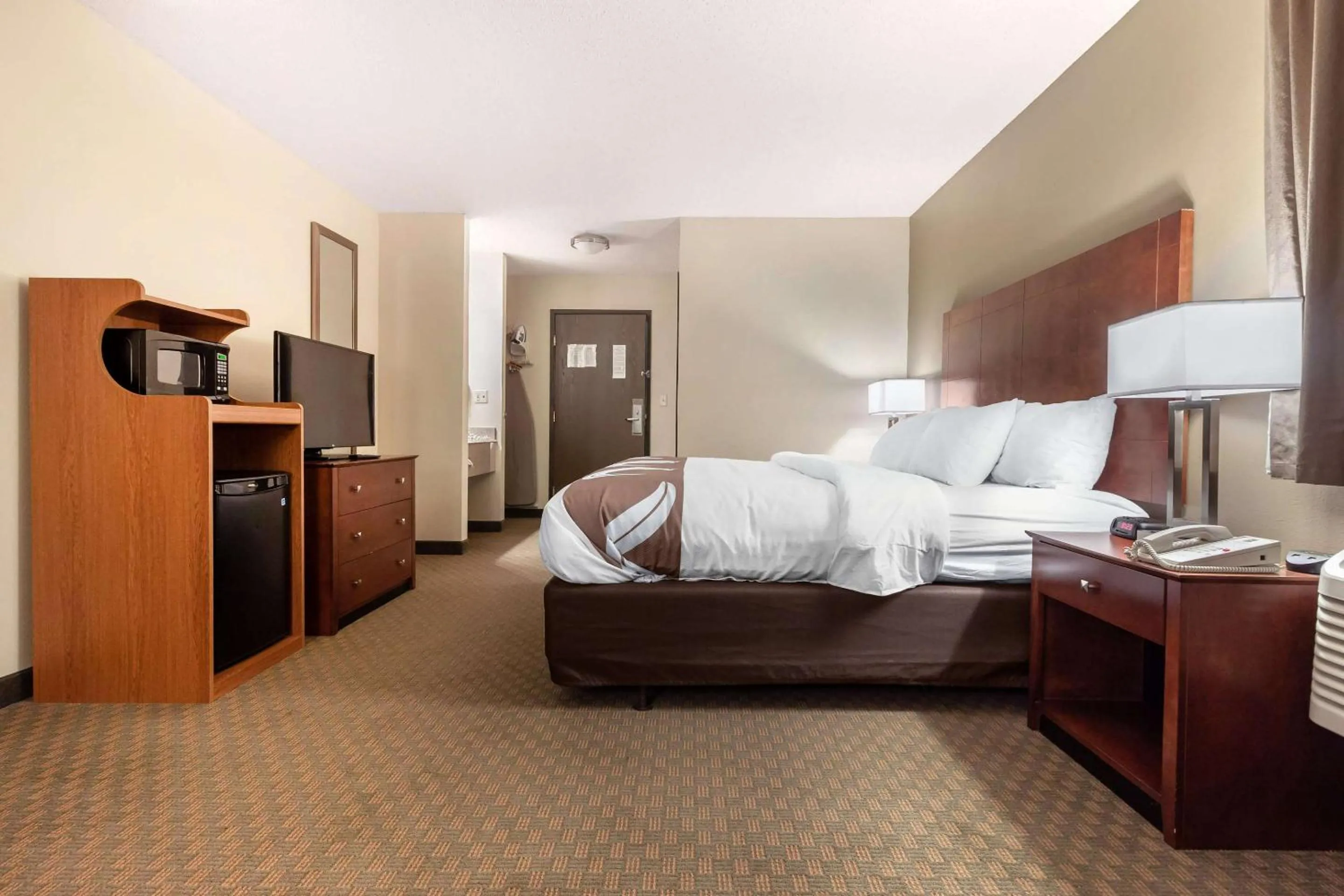 Bedroom in Quality Inn Hays I-70