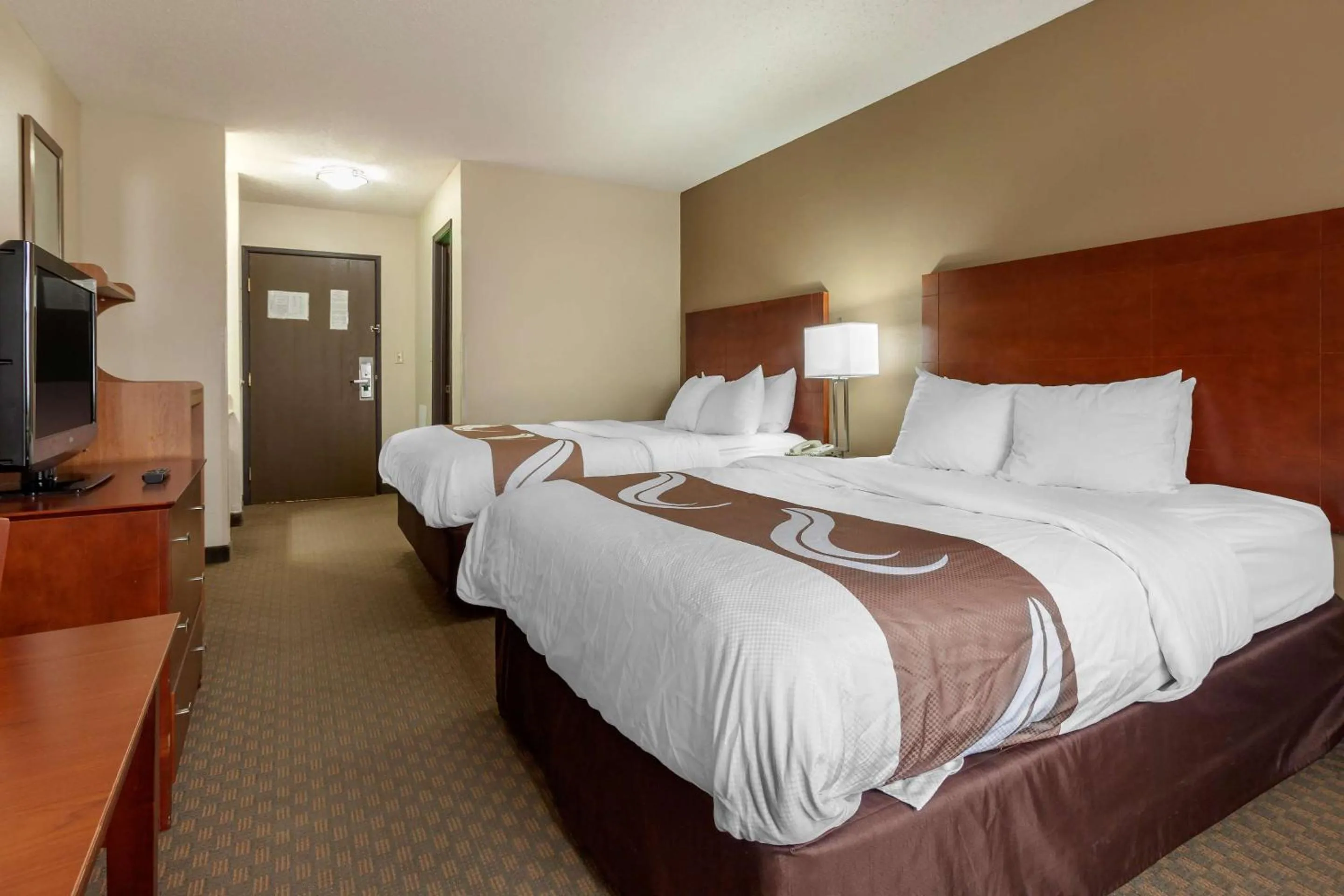 Bedroom in Quality Inn Hays I-70