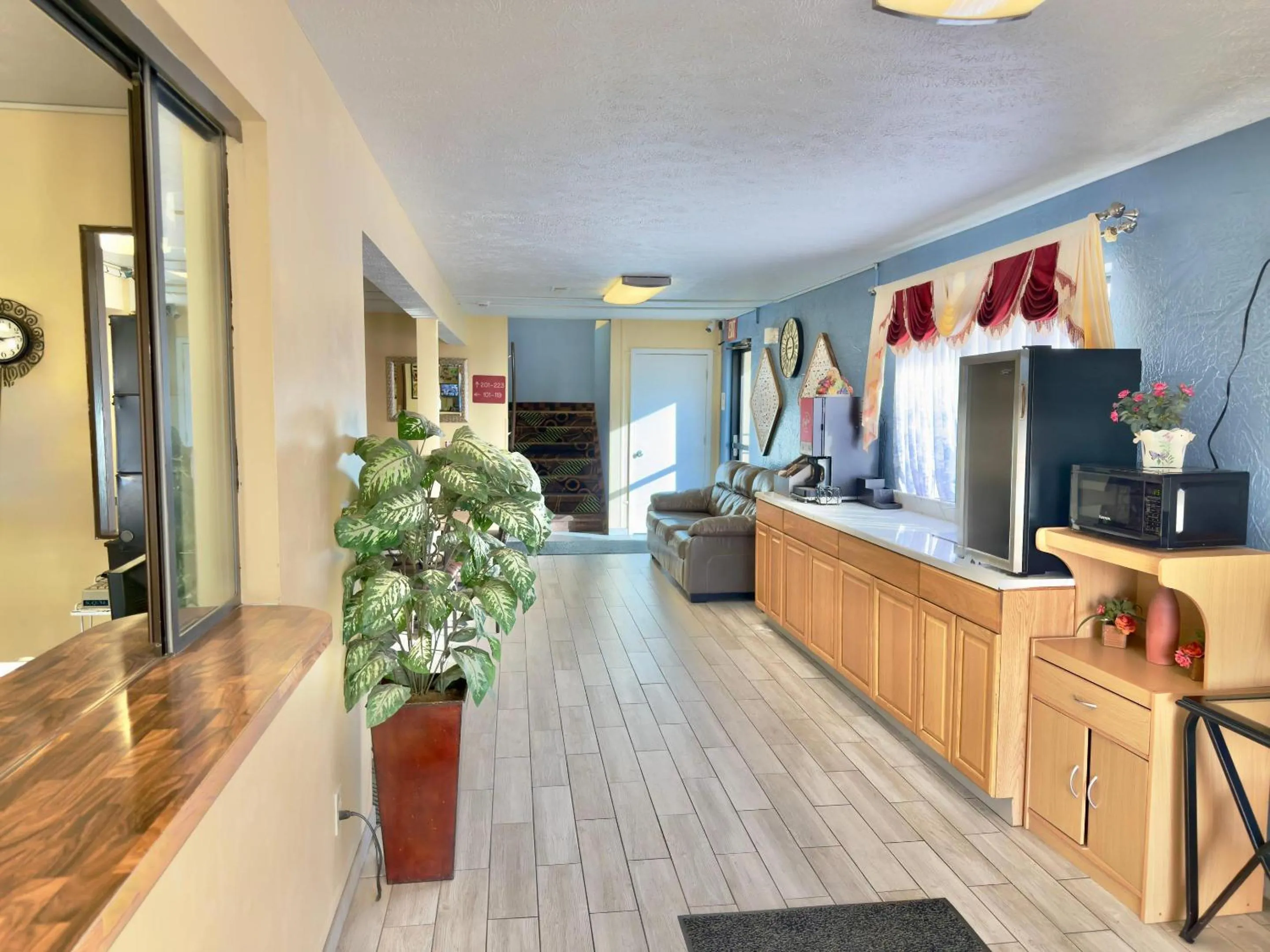 Lobby or reception in Econo Lodge Lansing - Leavenworth