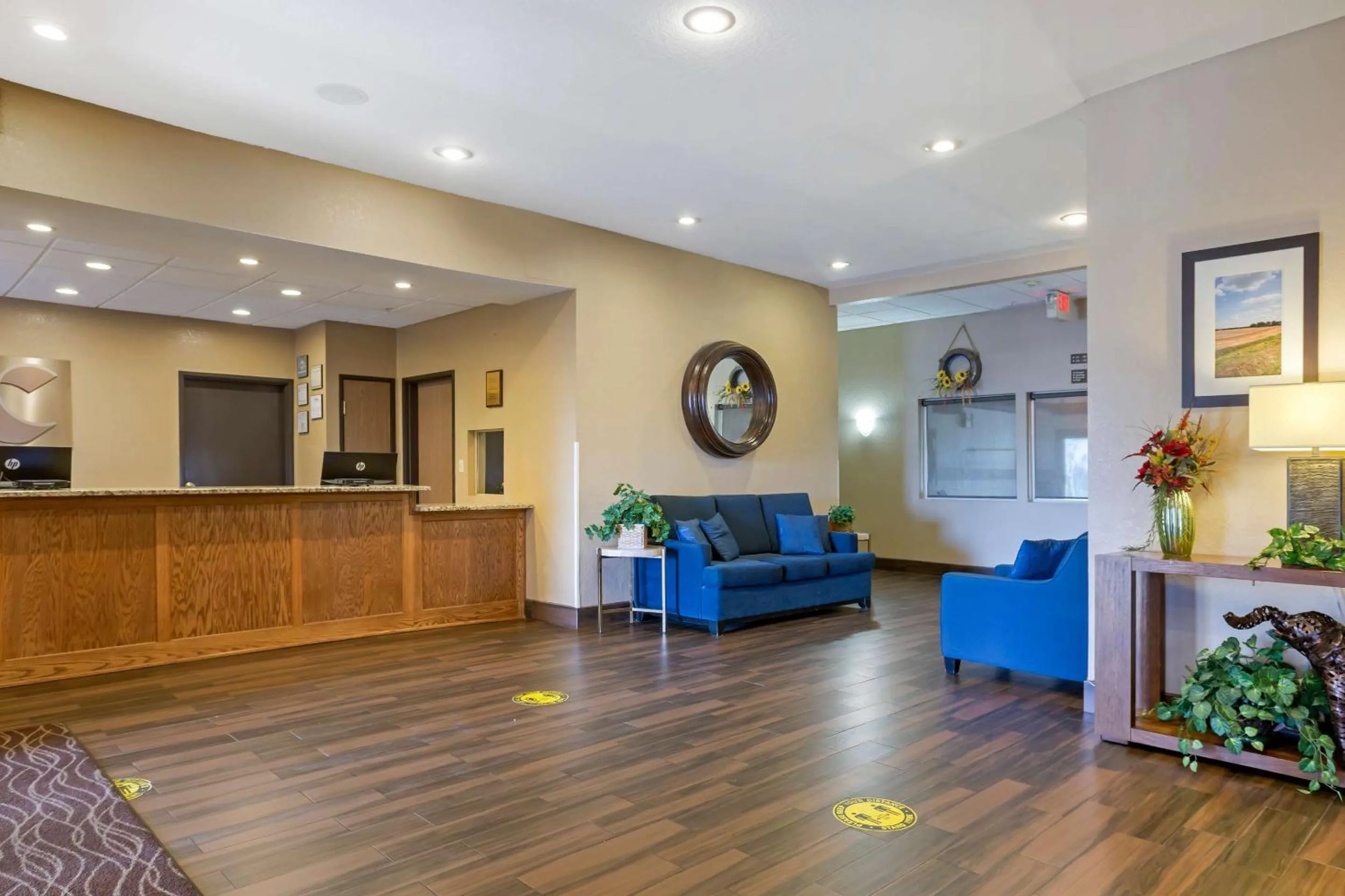 Lobby or reception in Comfort Inn & Suites Pittsburg KS