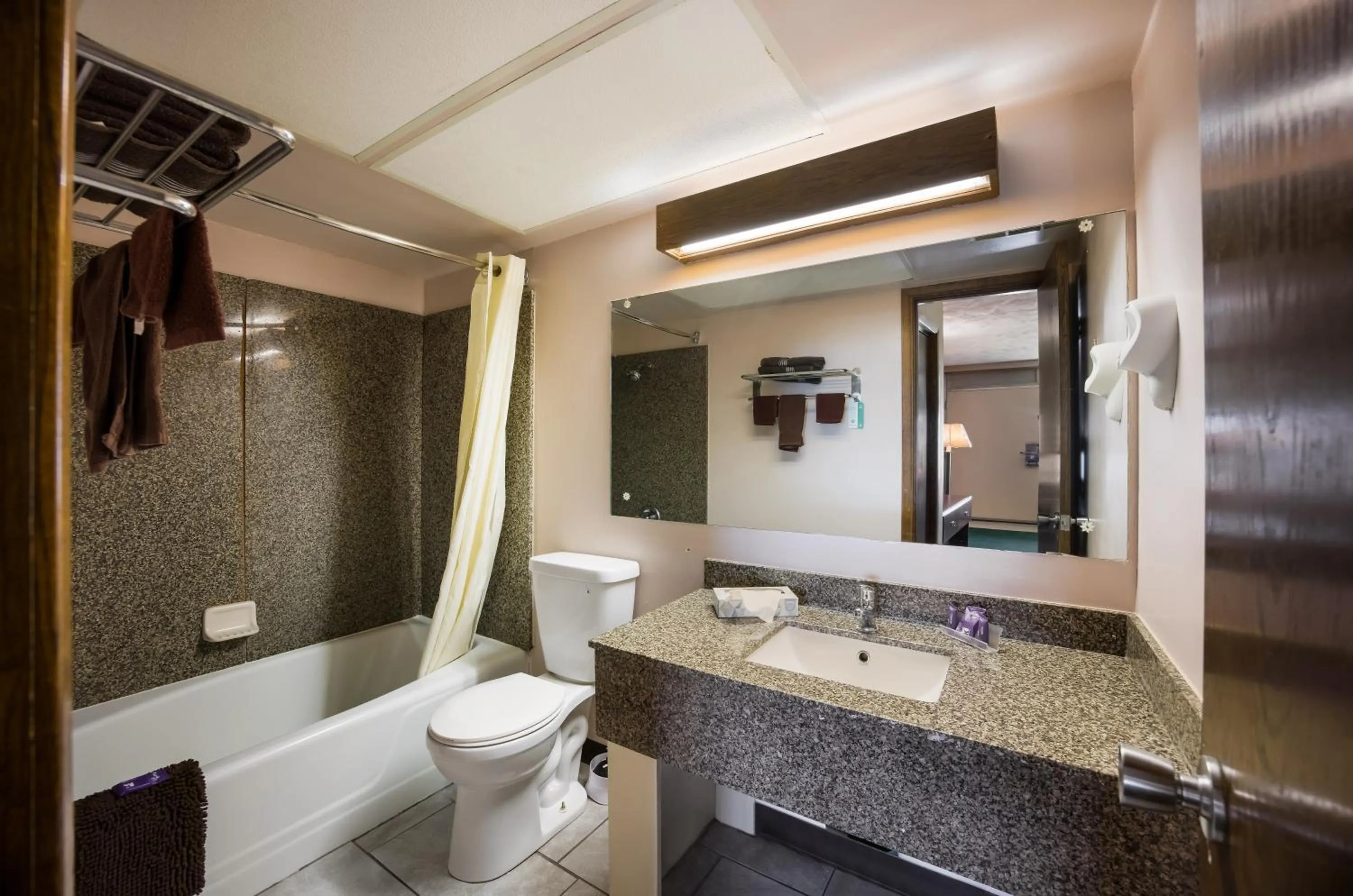 Shower in Travelodge by Wyndham Oakley