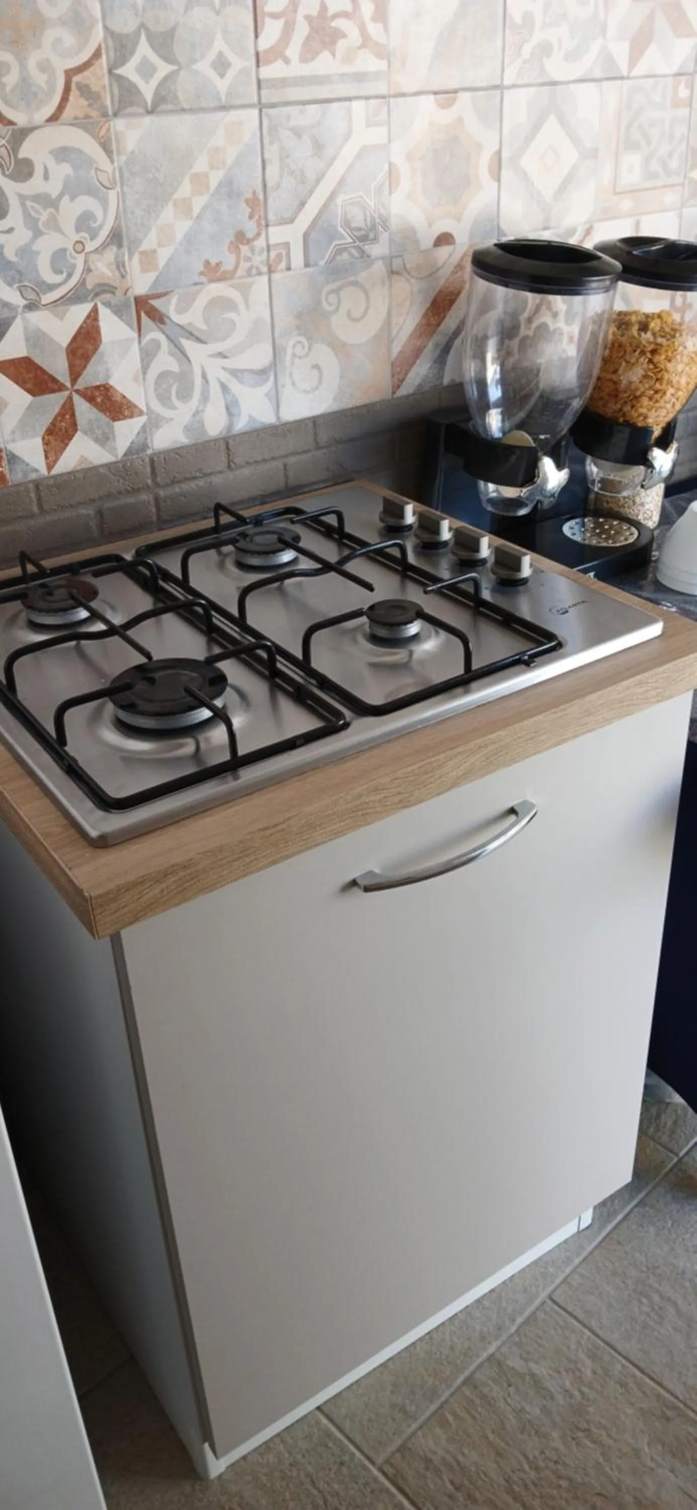 Kitchen or kitchenette in B&B villa brezza marina