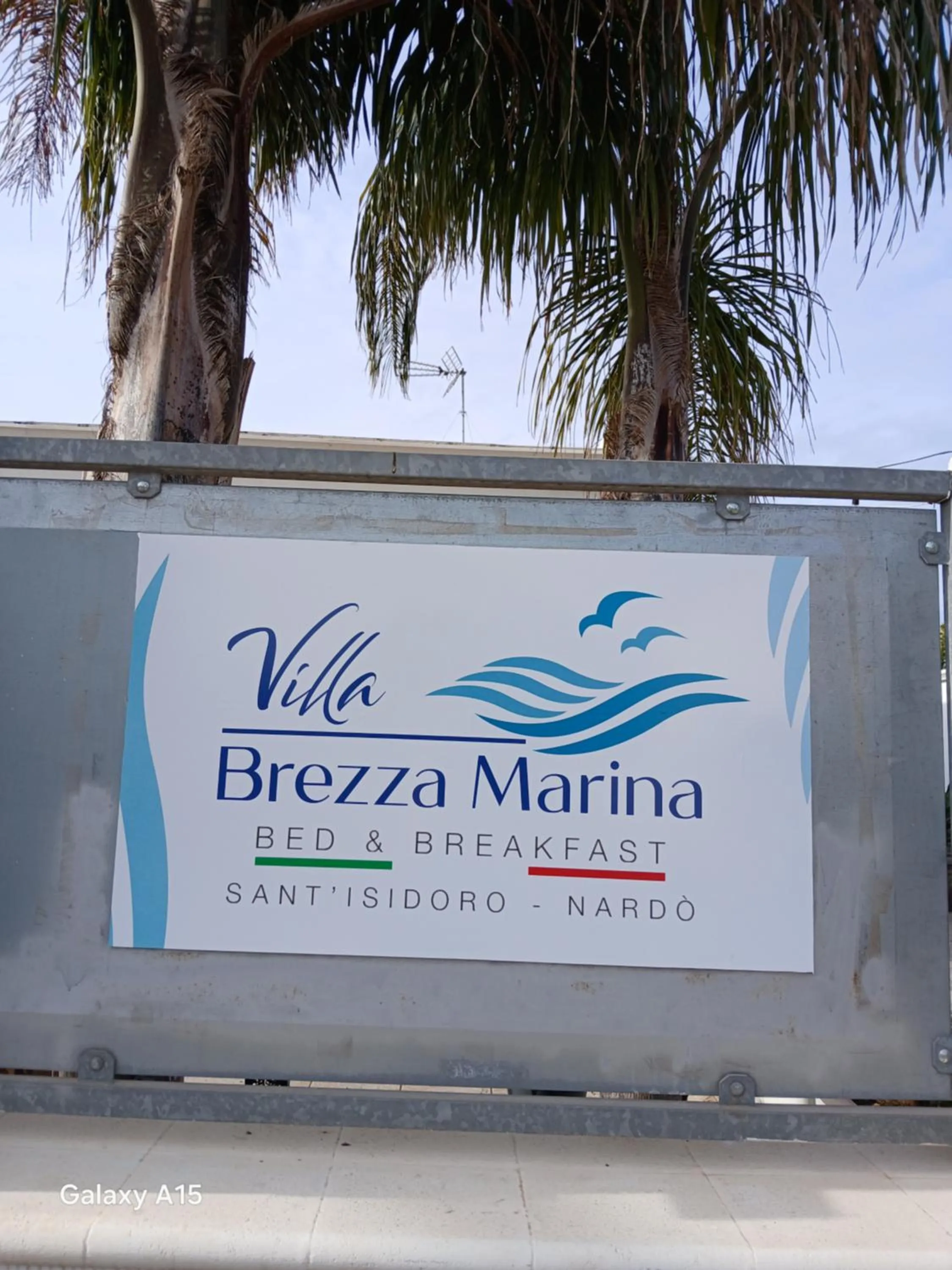 Logo/Certificate/Sign in B&B villa brezza marina