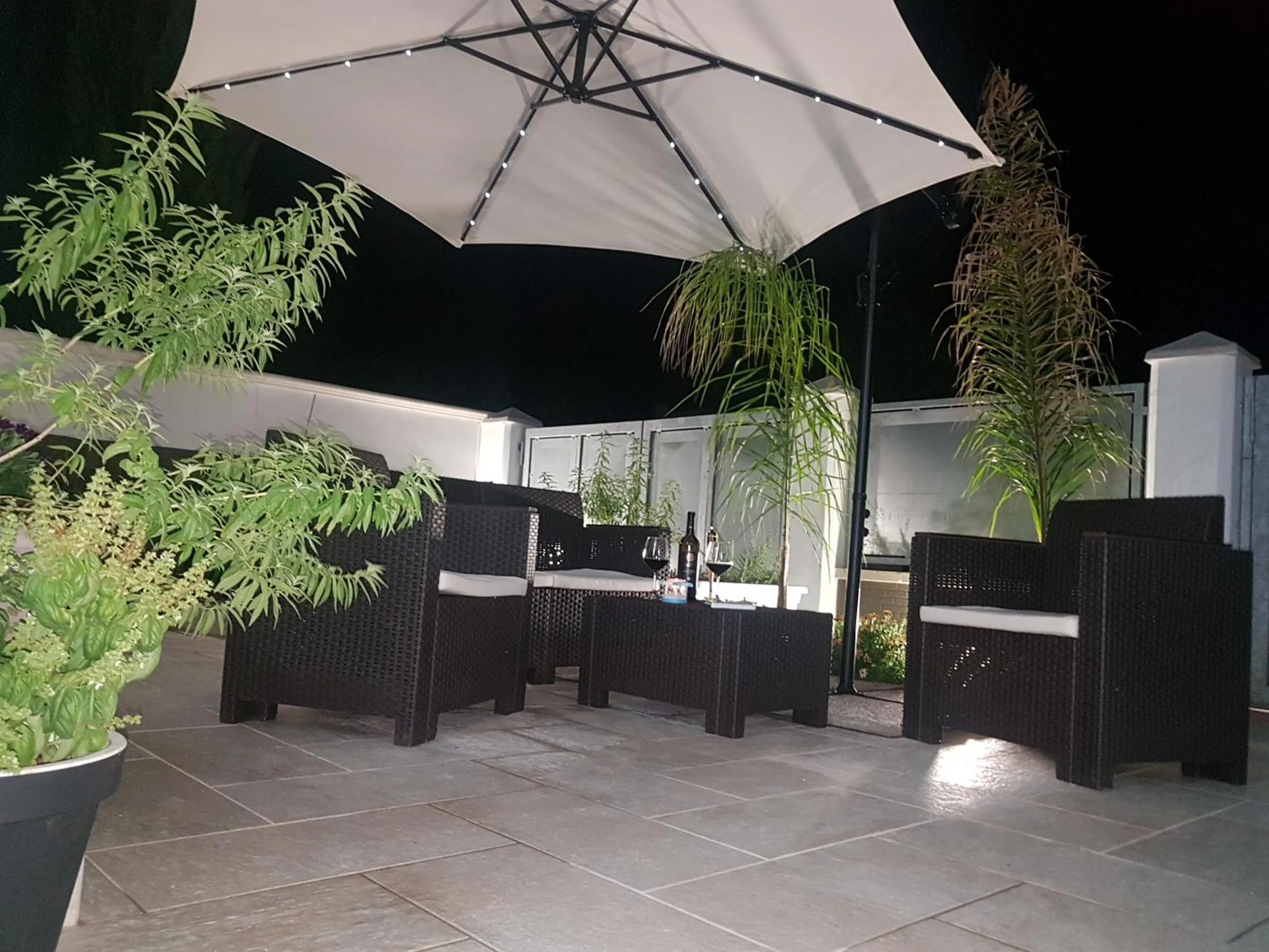 Garden in B&B villa brezza marina