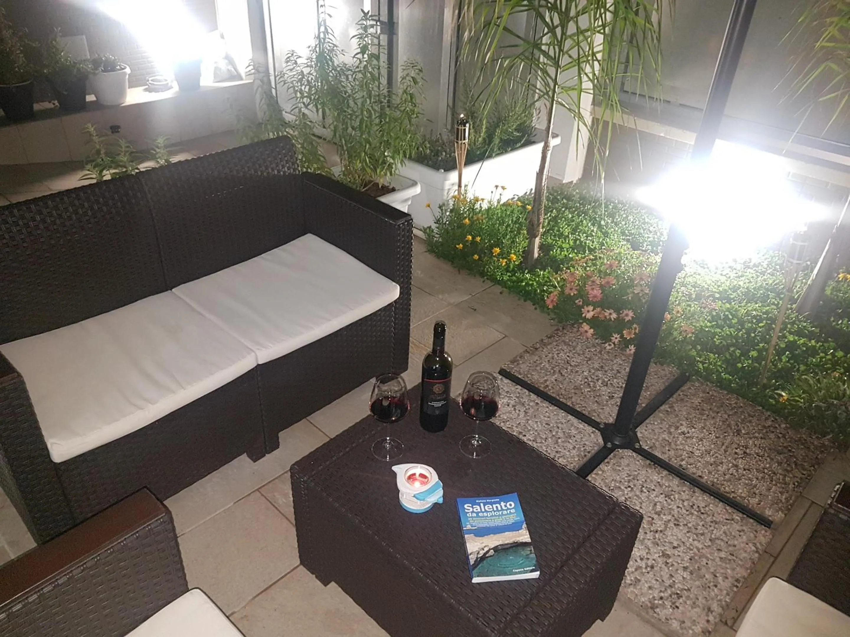 Garden in B&B villa brezza marina