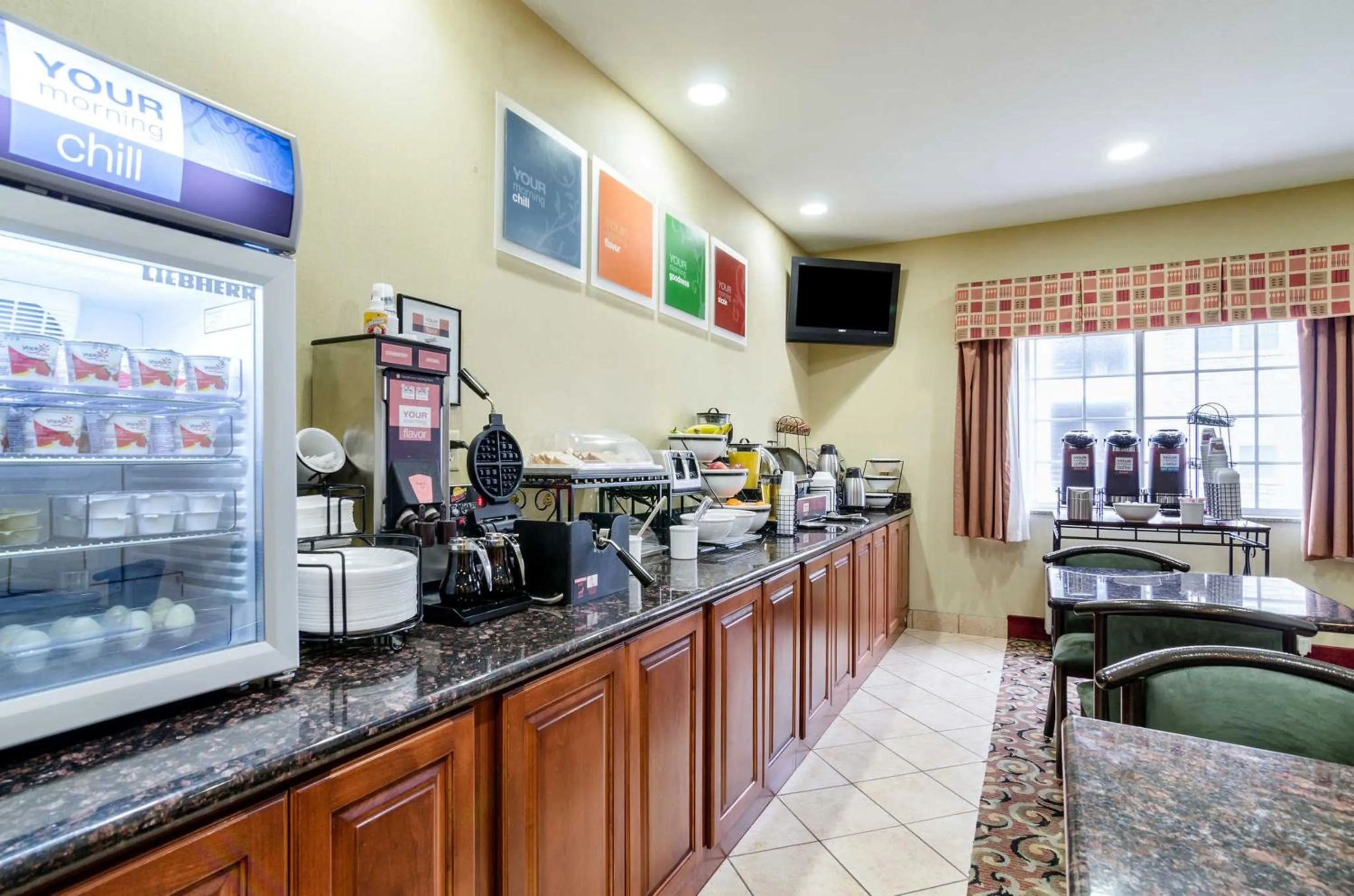 Buffet breakfast in Super 8 by Wyndham Great Bend