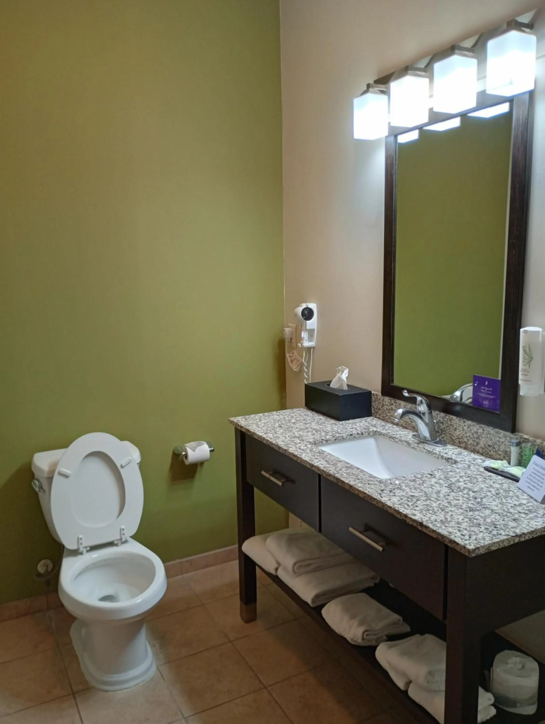 Toilet in Sleep Inn & Suites Oakley I-70