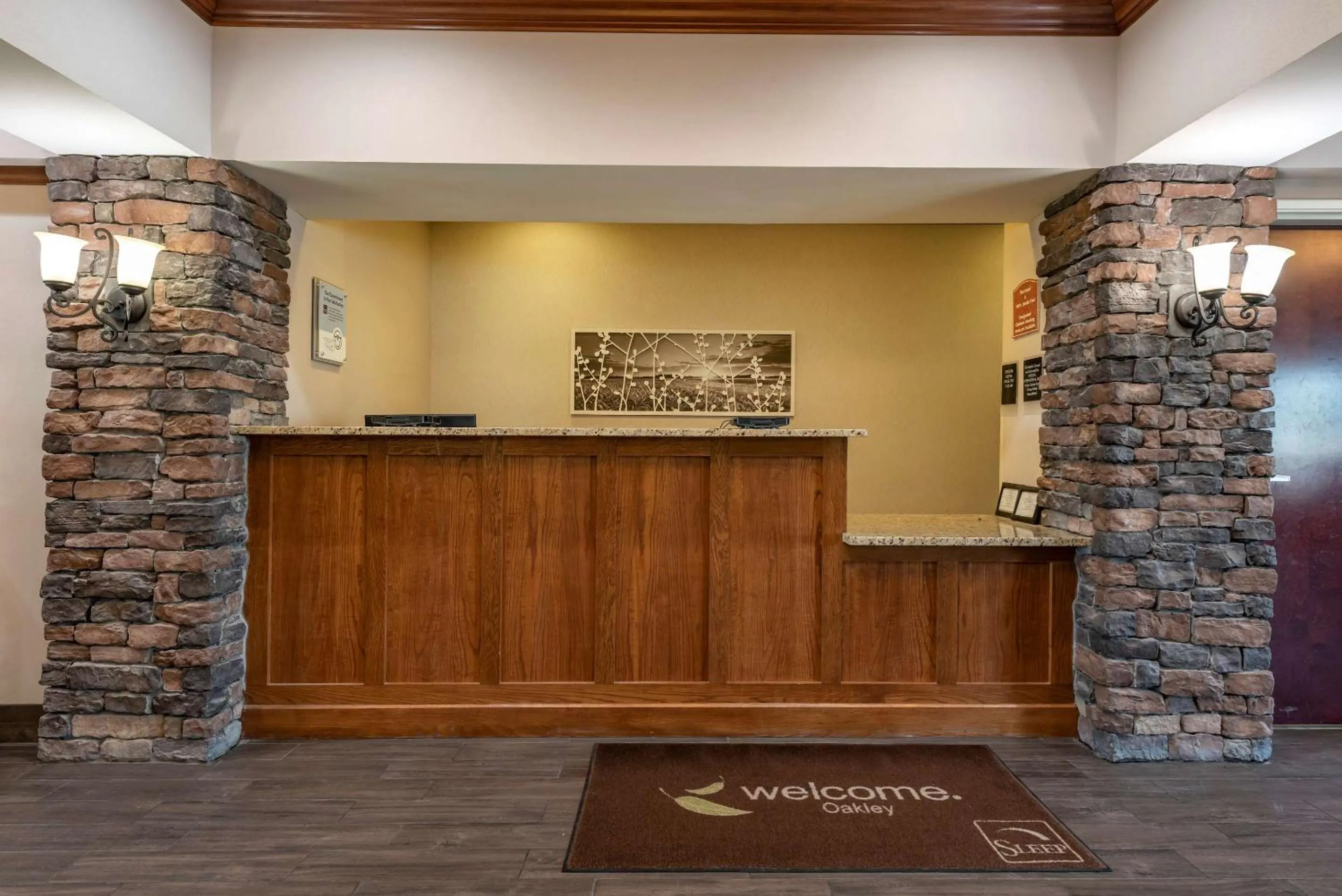 Lobby or reception in Sleep Inn & Suites Oakley I-70