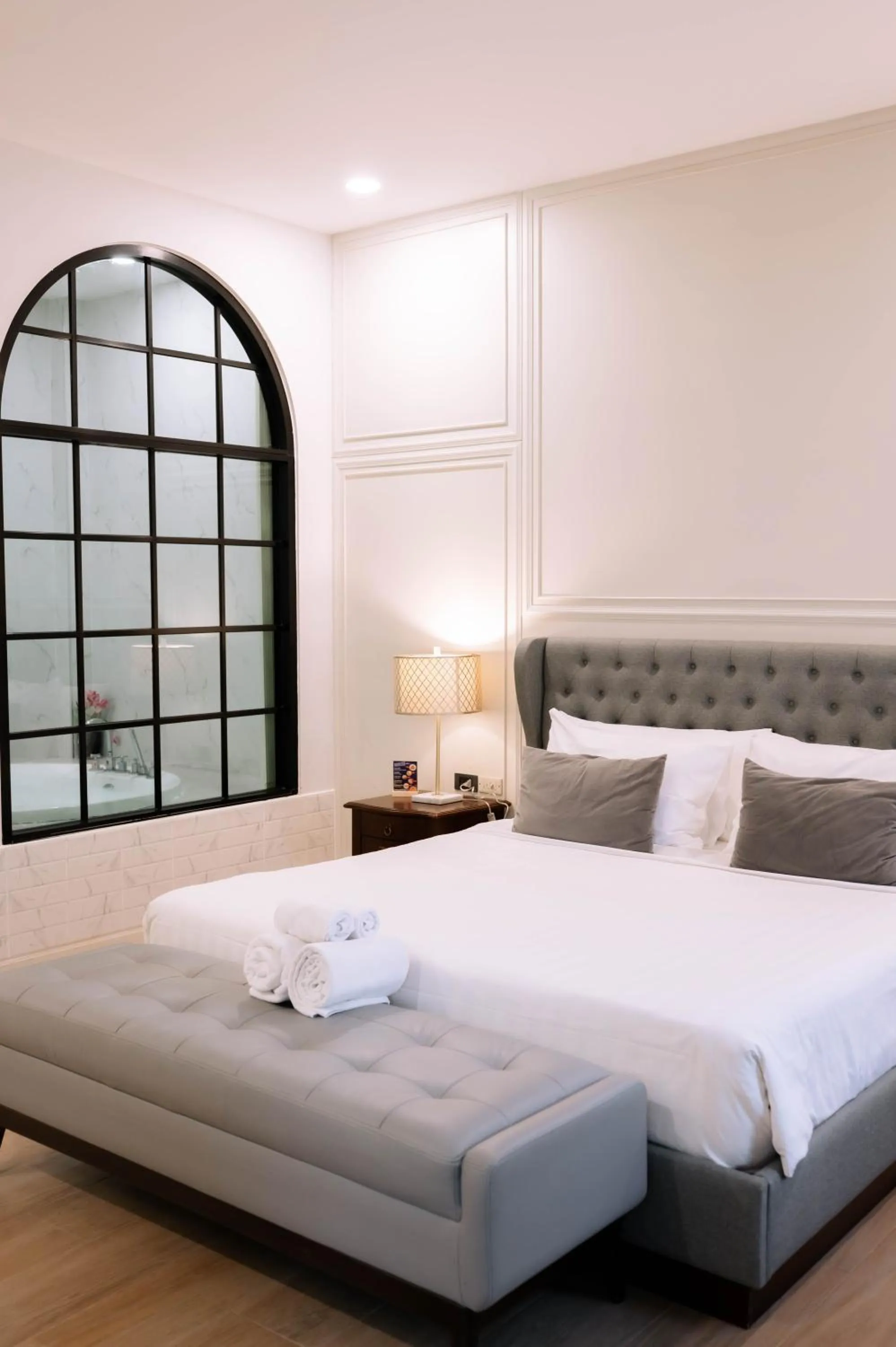 Bed in Villa Seville