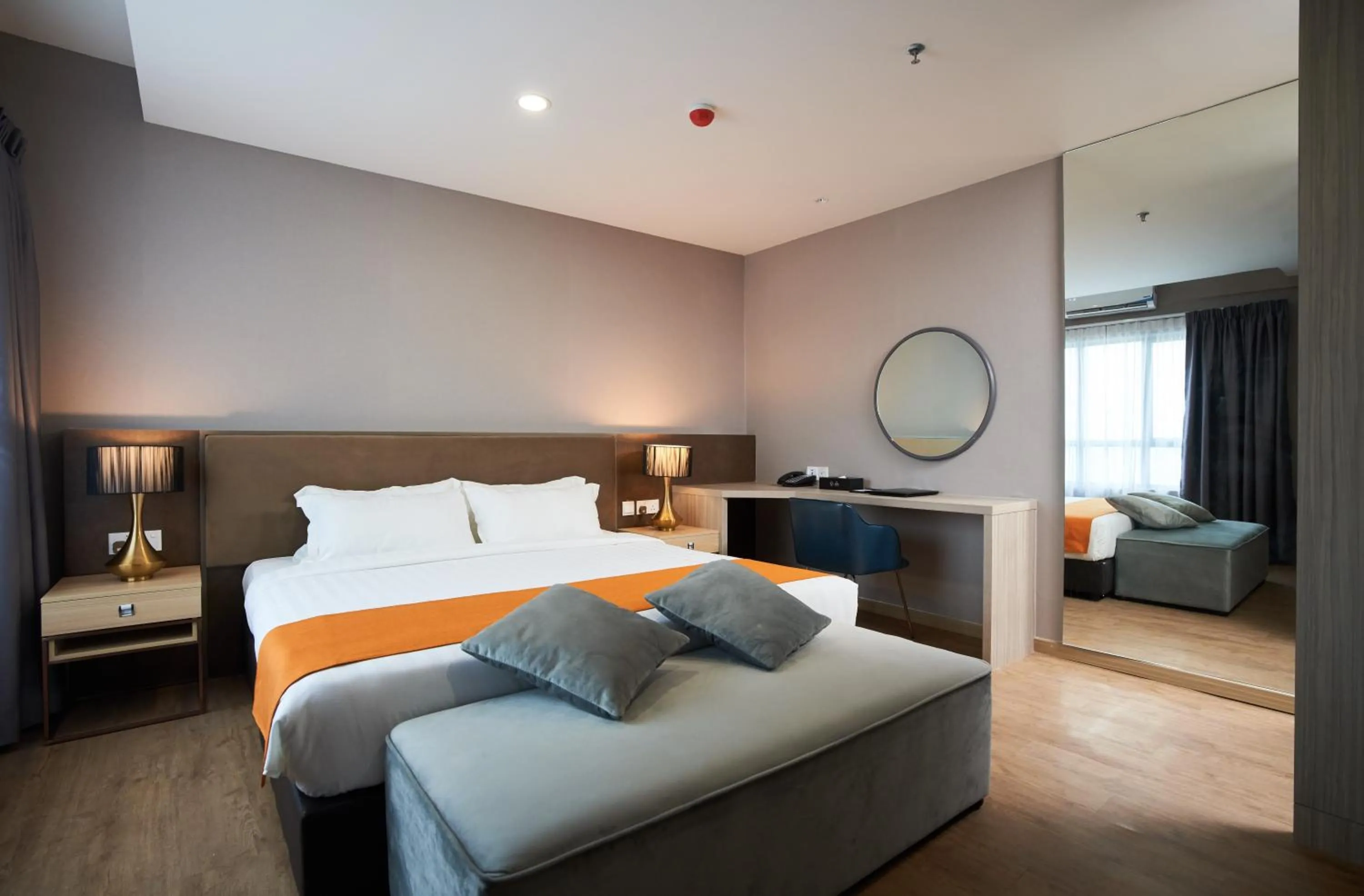 Bed in H Elite Design Hotel